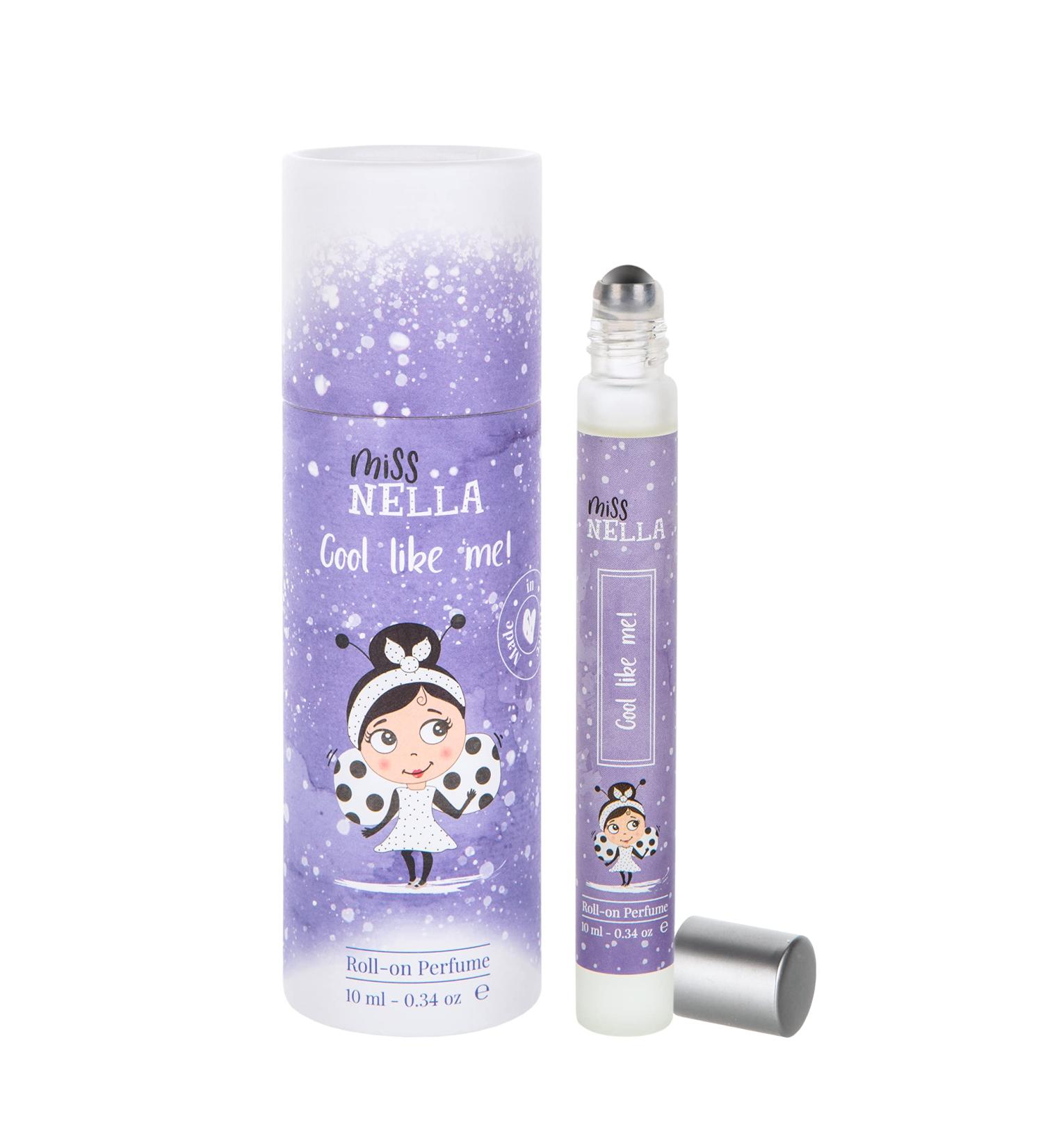 MISS NELLA Kids Perfume Cool Like Me Roll On Perfume for Children with Fresh Fragrance Safe & Natural Boys & Girls Perfume Oil with Roll-On Applicator 10ML - Buy Online on GoSupps.com