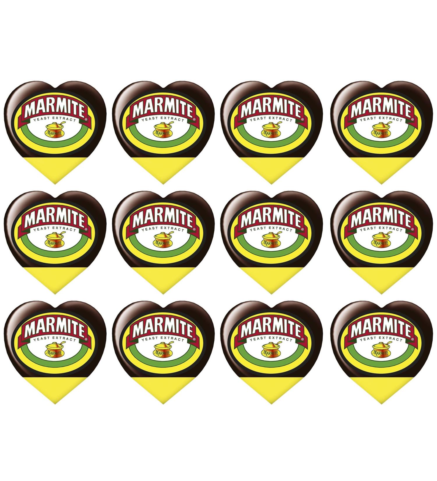Yeast Extract Spread Bundle with Marmite Love Portions Spread 12x 8g (Pack of 12 Bundle) - Buy Online on GoSupps.com