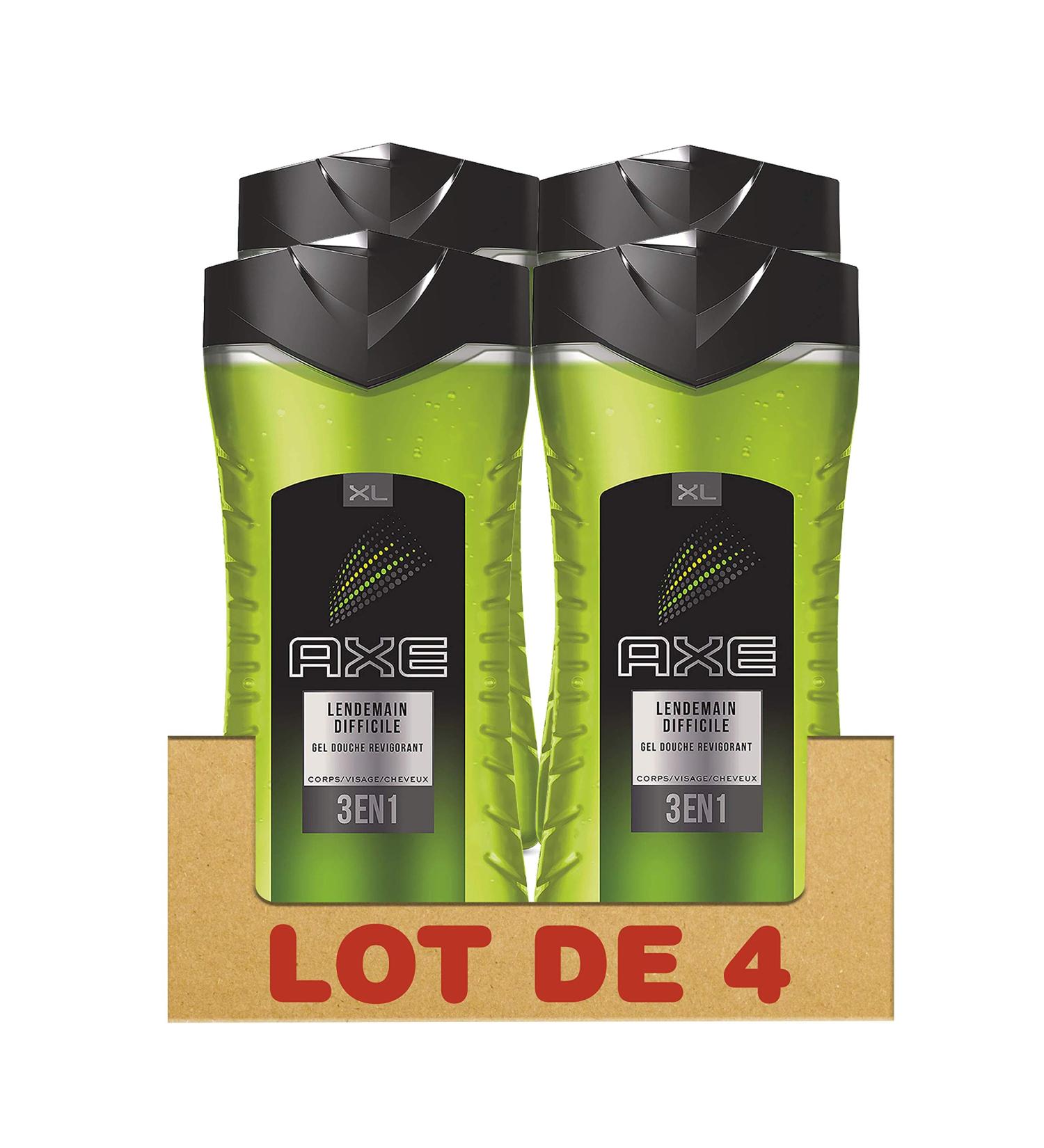  Lendemain Difficile Shower Gel 400 ml Pack of 4 - Buy Online on GoSupps.com
