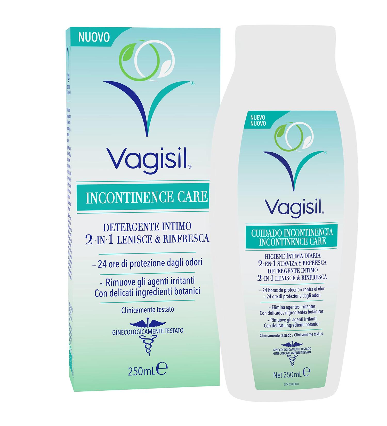 INCONTINENCIA 2-in-1 Intimate Cleanser Gel 250ml | Gentle Soothing & pH-Balanced Shop Worldwide! - Buy Online on GoSupps.com