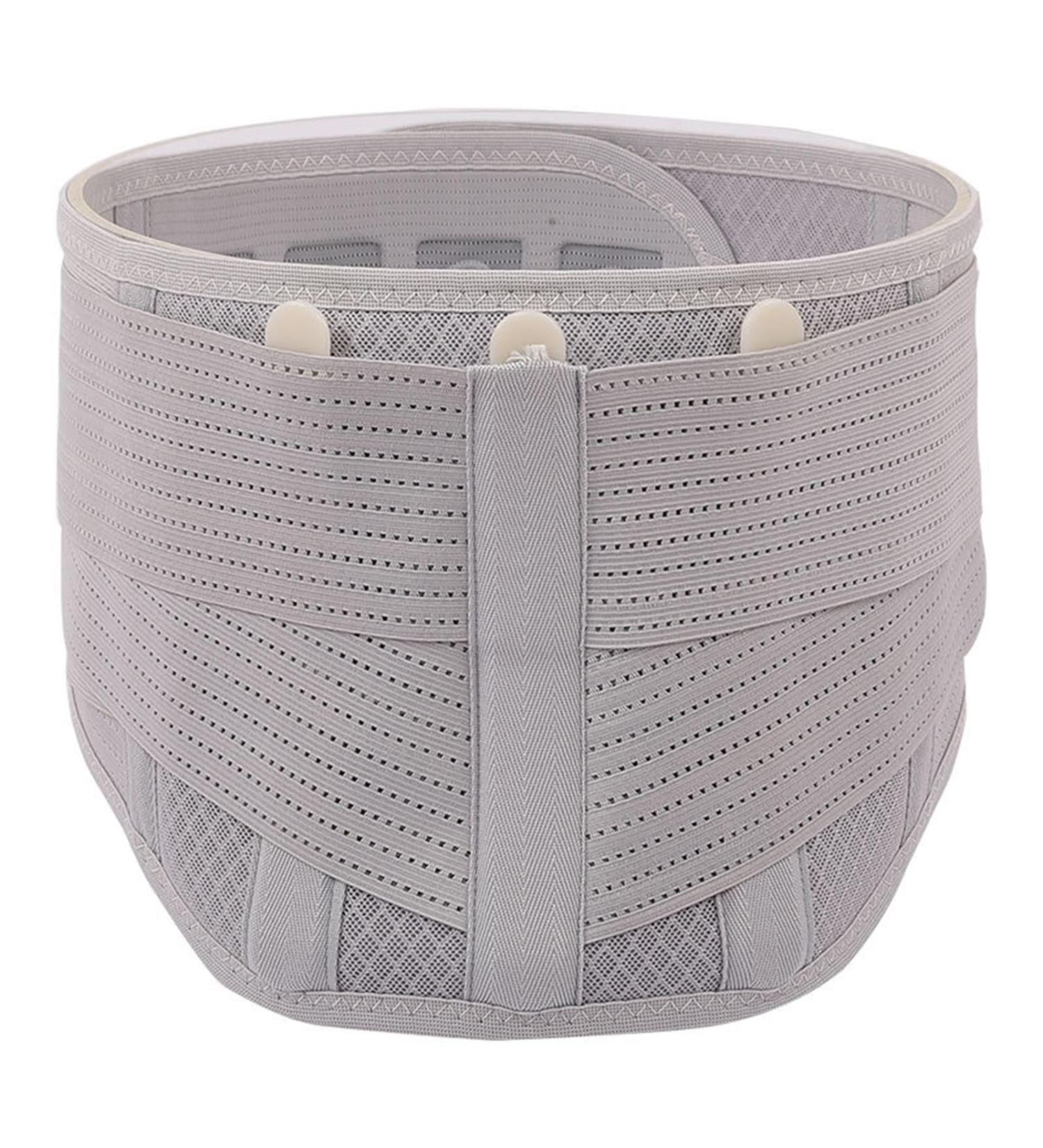 Self-Heated Waist Bandage for Lower Back Pain Relief | XXL Gray Support Belt for Men & Women - Heating Wraps & Massage Device - Buy Online on GoSupps.com