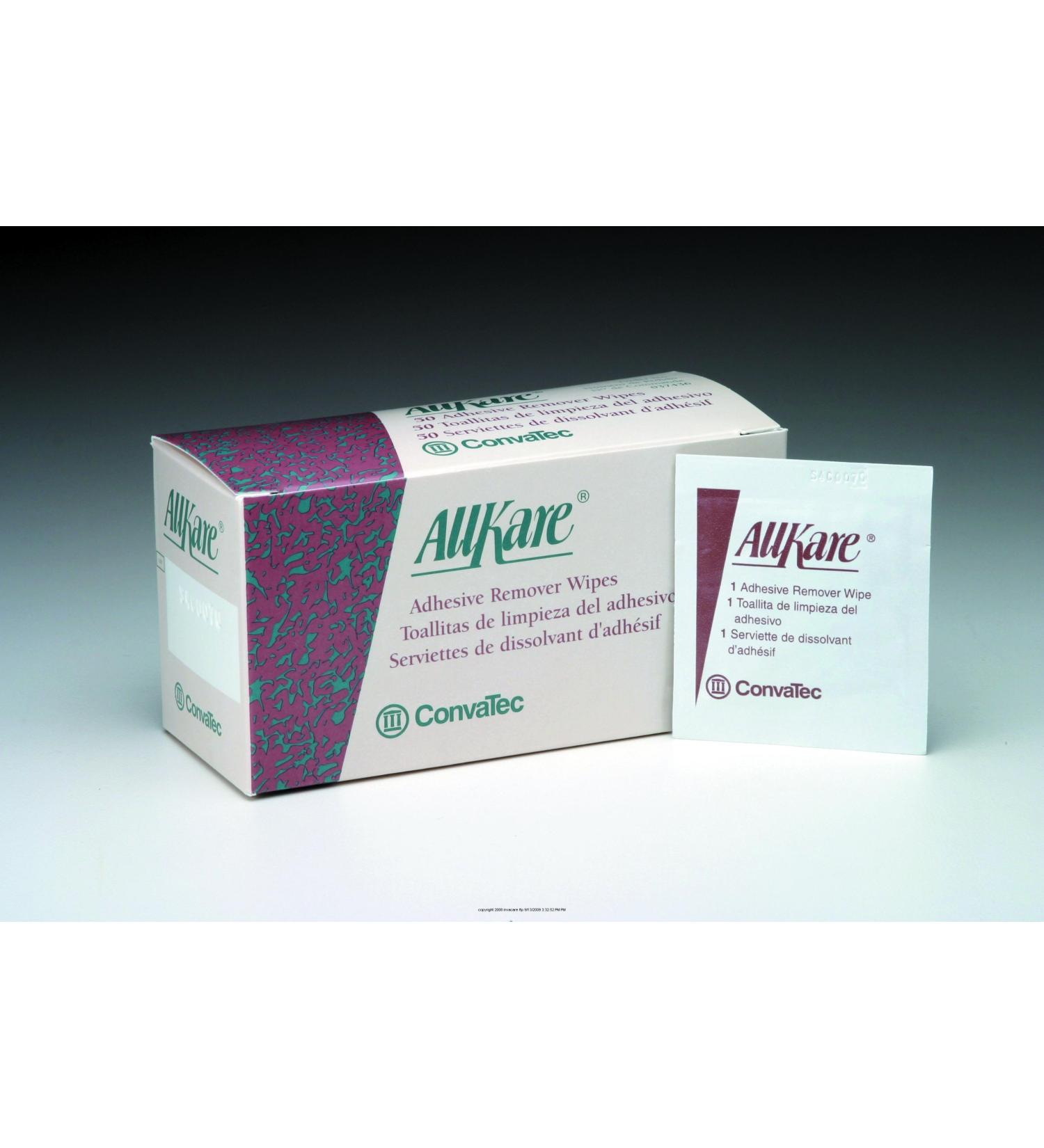 CONVATEC AllKare Adhesive Remover Wipe, Box: 50