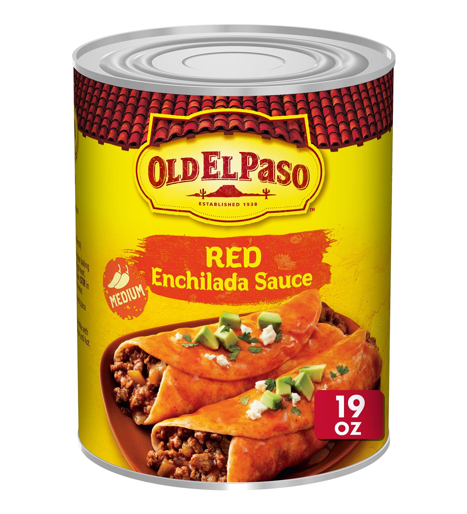 Old El Paso Red Enchilada Sauce Medium 19 oz - Pack of 12 - Buy Online on GoSupps.com