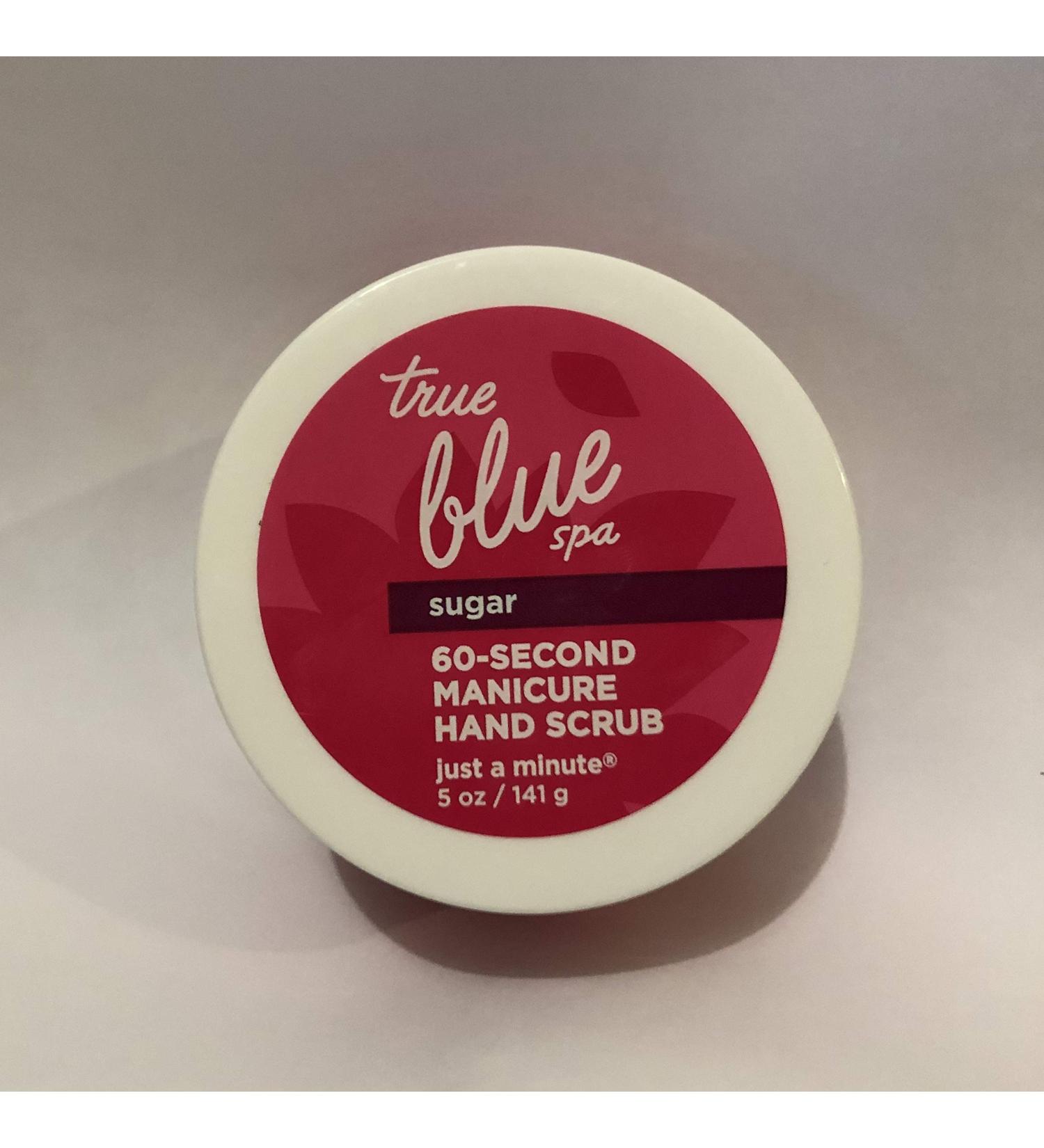True Blue Spa Sugar 60-second Manicure Hand Scrub, Just A Minute 5 Fl Oz