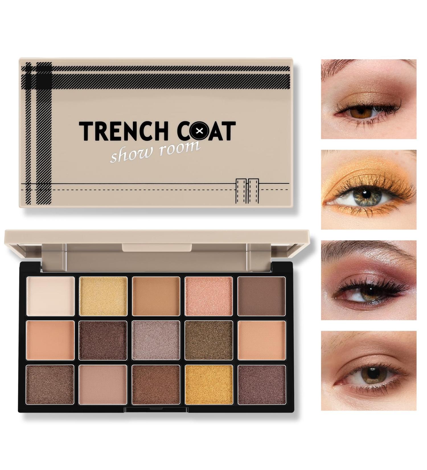 Boobeen 15 Colors Eyeshadow Palette - Highly Pigmented Matte & Shimmer - Soft Powder Eye Makeup for Women & Girls - Create Flawless Glam Looks - Buy Online on GoSupps.com