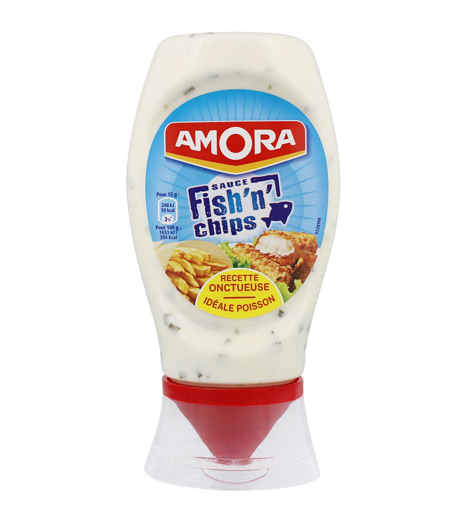 Amora Fish'n'Chips Sauce 251g - Buy Online on GoSupps.com