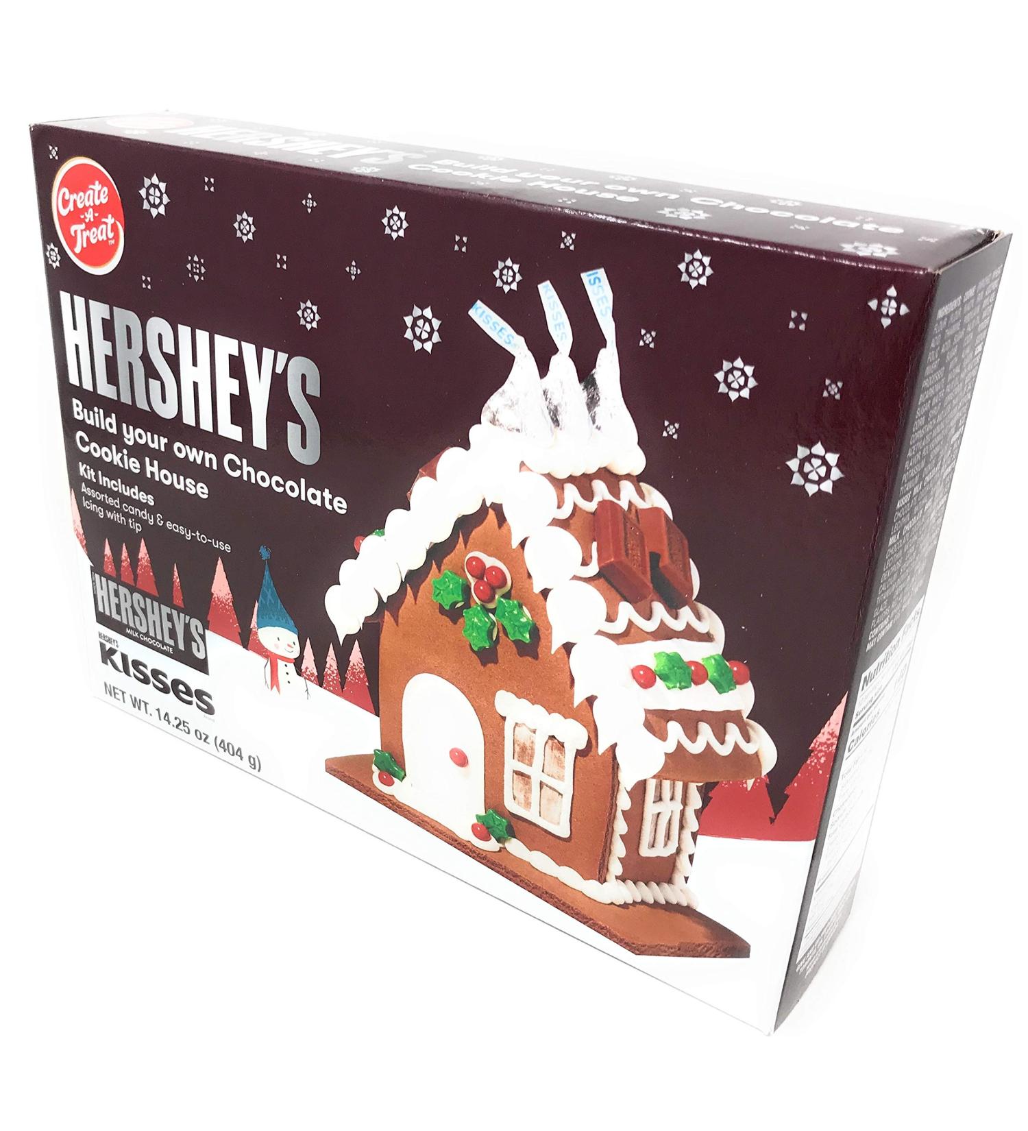 Create-A-Treat Hershey's Gingerbread House Kit 14.25 oz - Value Pack of 2 Kits - Buy Online on GoSupps.com