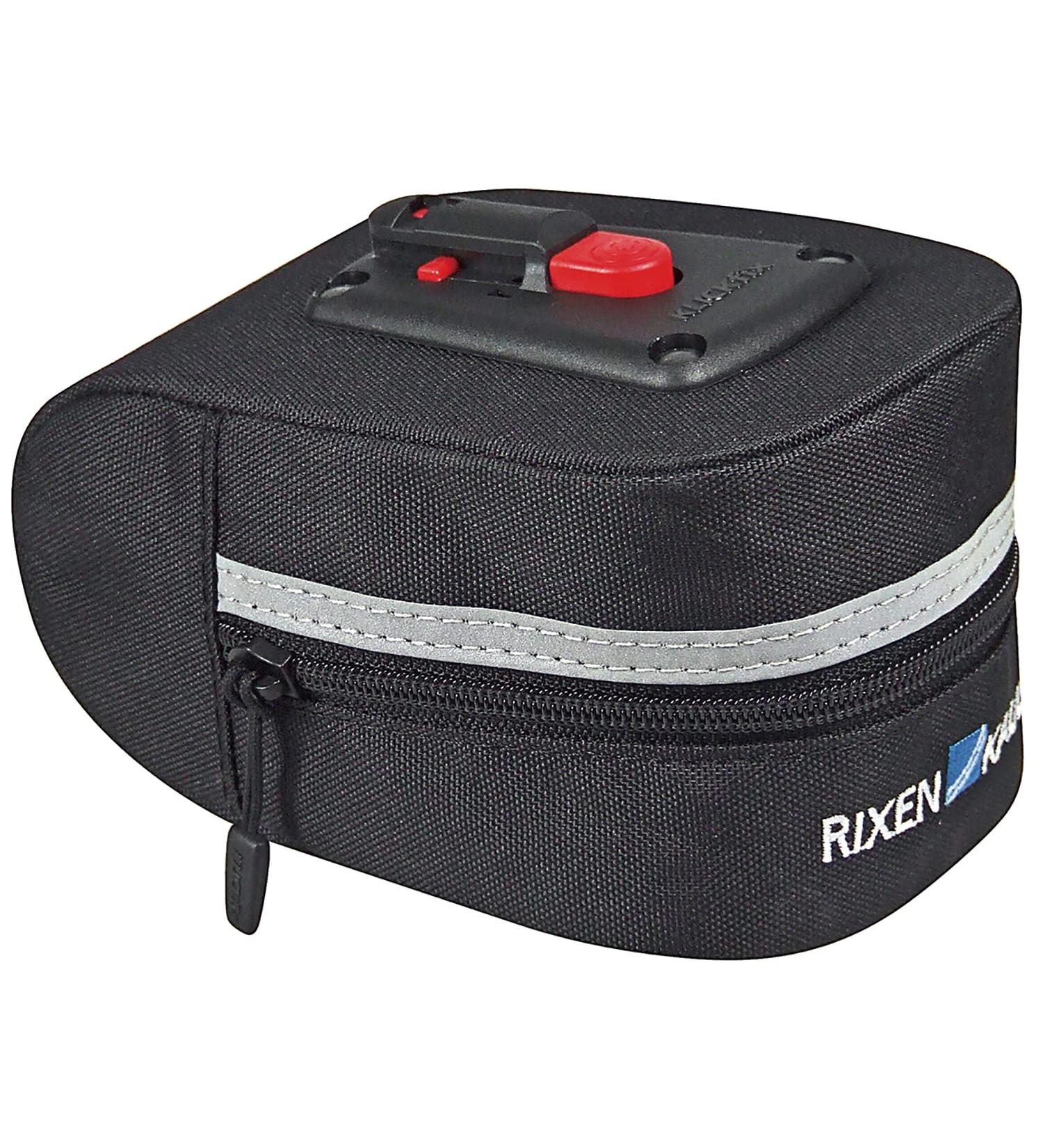 Rixen and Kaul KlickFix Micro 100 - Spacious Black Saddle Bag with Adapter | One Size - International Shipping Available - Buy Online on GoSupps.com