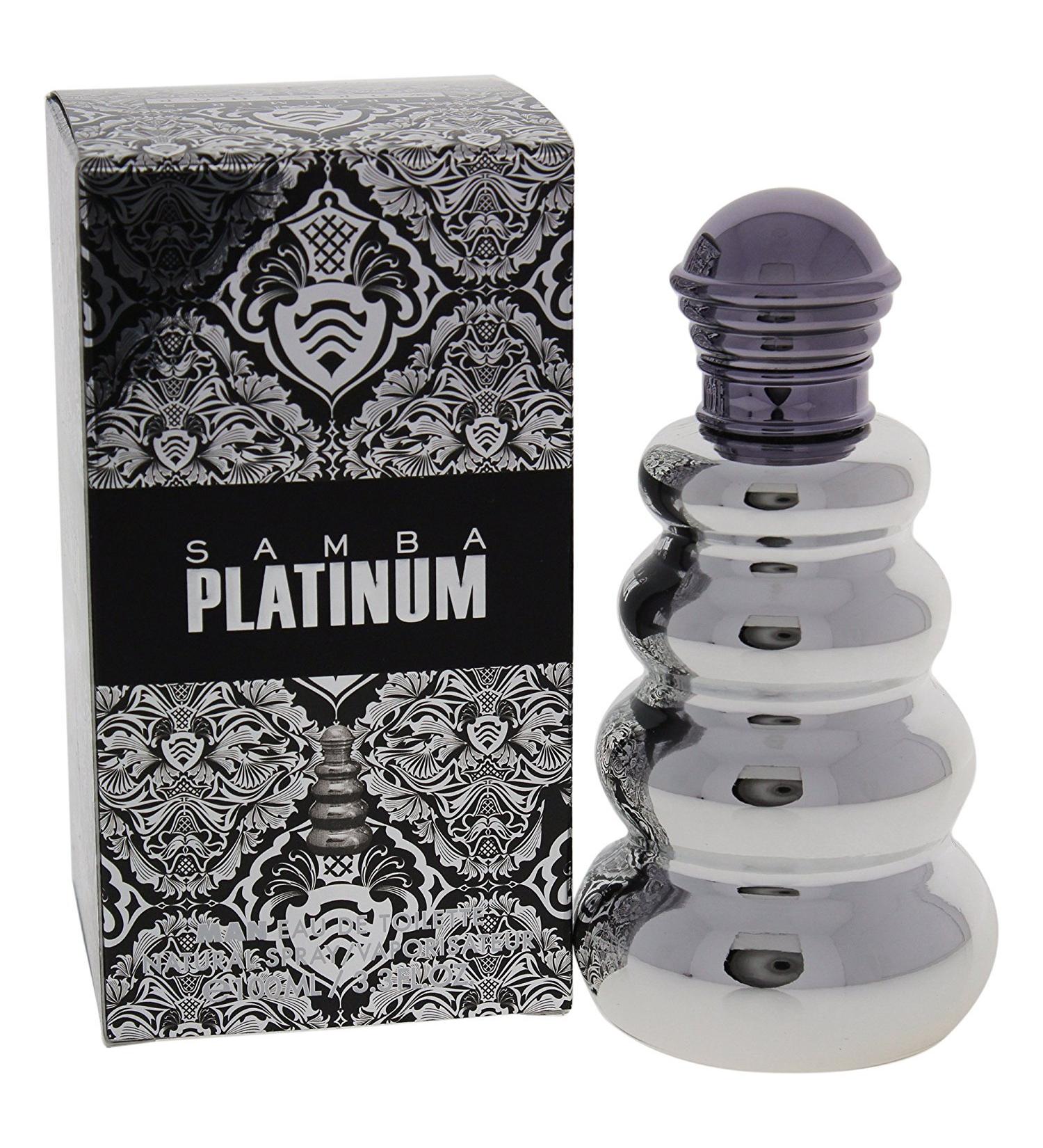 Perfumer's Workshop Perfumer's Workshop Samba platinum by perfumer's workshop for men - 3.3 Ounce edt spray 3.3 Ounce