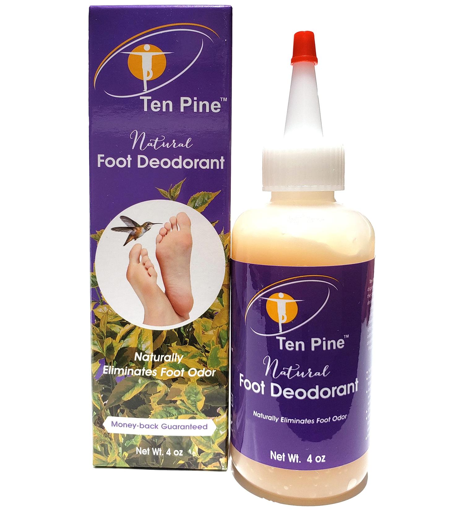 Vegan Natural Foot Deodorant Cream for Smelly Feet | Odor-controlling & Non-Toxic Foot Lotion | 4 oz Bottle - Buy Online on GoSupps.com