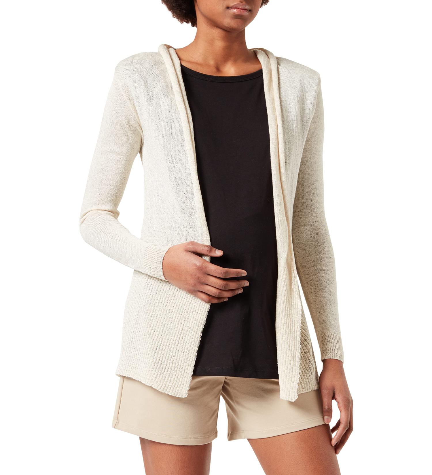 Noppies Maternity Women's Knox Sweater Turtledove Cardigan - Size Medium - Buy Online on GoSupps.com