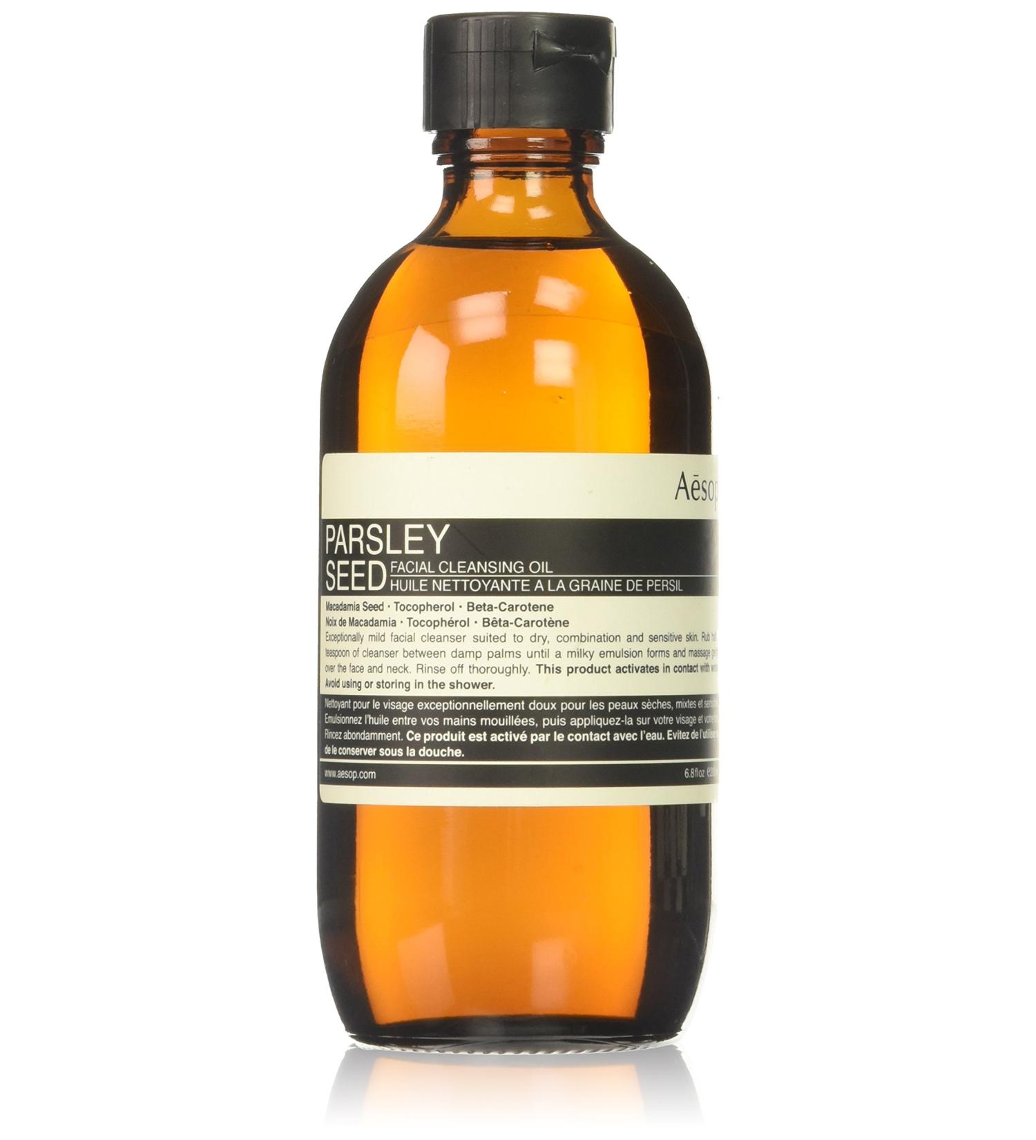 Aesop Parsley Seed Facial Cleansing Oil - 200ml/6.7oz | Gentle and Effective Skincare Solution - Buy Online on GoSupps.com