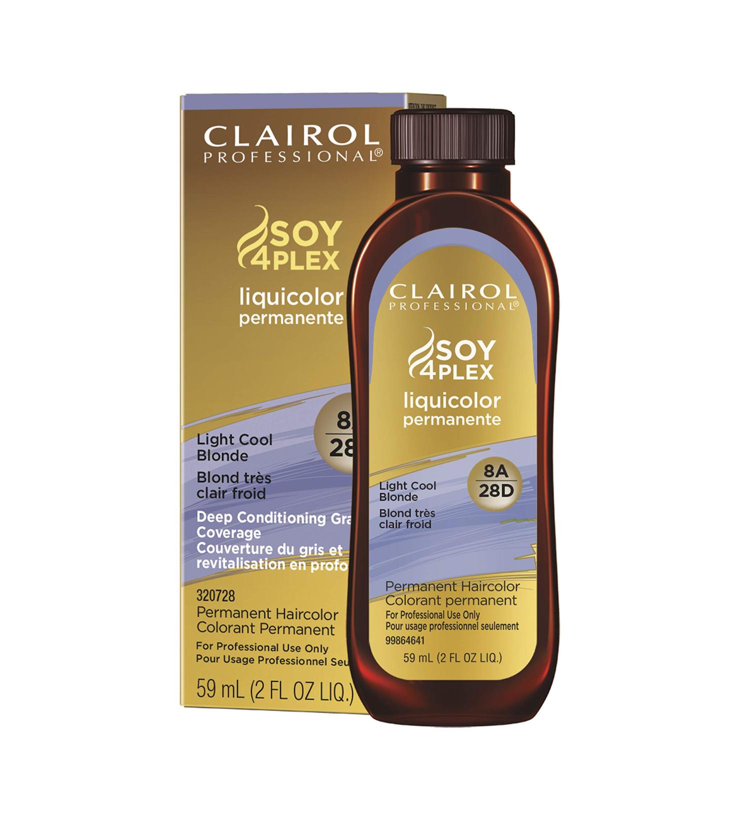 Clairol Professional Light Cool Blonde Hair Color 8A - Permanent Liquicolor - Buy Online on GoSupps.com