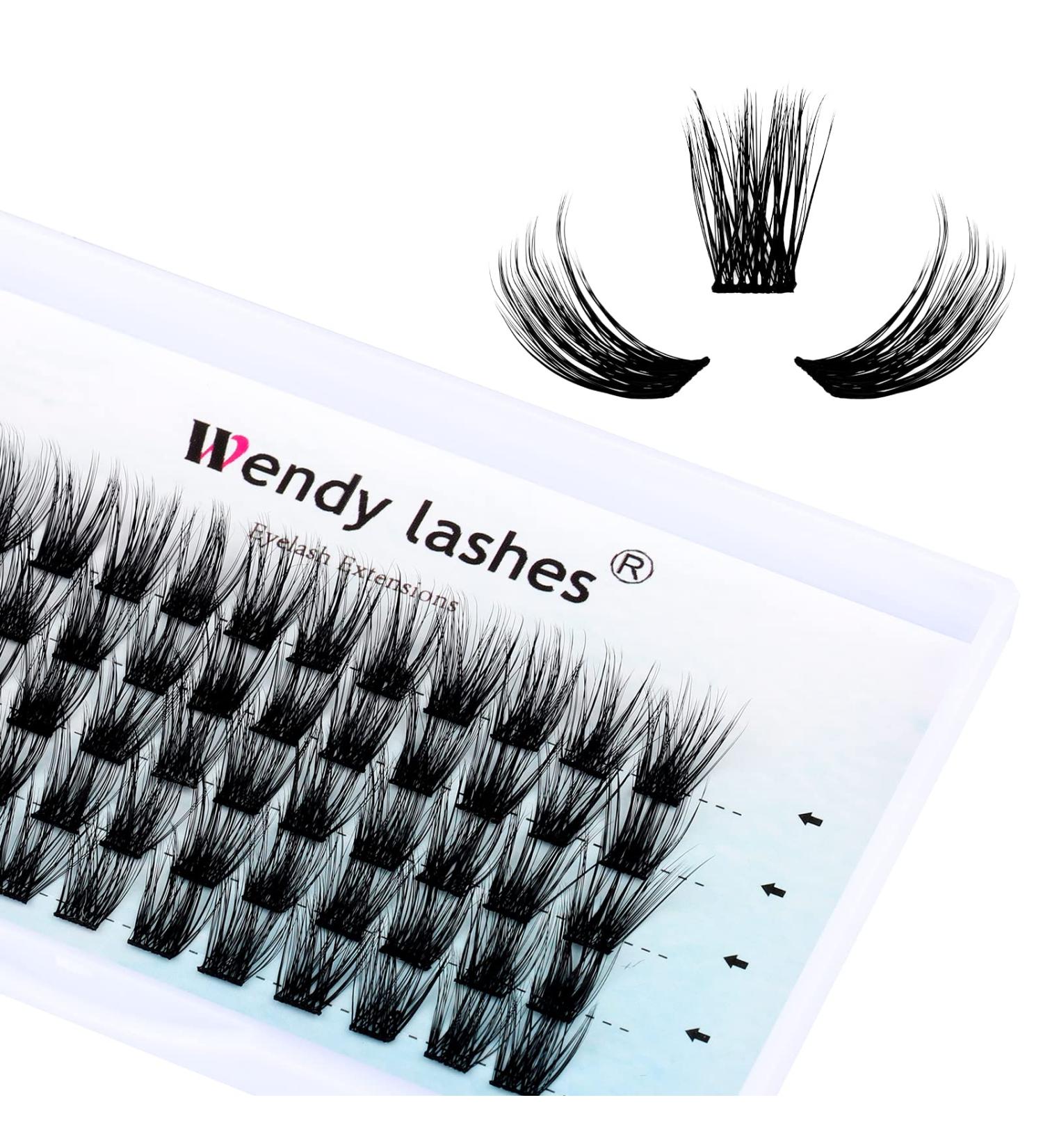Soft and Wispy D Curl 0.07mm DIY Eyelash Extensions Cluster Lashes 12mm - Reusable and Luxurious | FD-D13-0.07-D12 - Buy Online on GoSupps.com