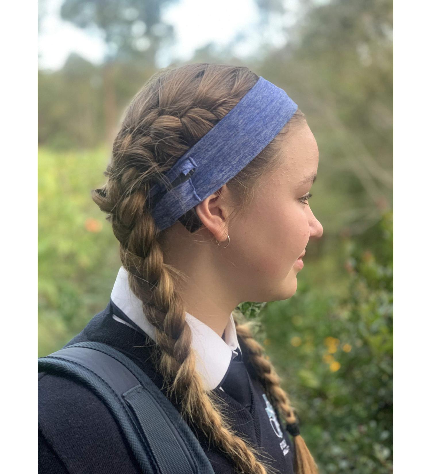 Junior Everyday Cochlear Implant Headband for Ages 3-10 - Shocking Pink | International Shipping Available - Buy Online on GoSupps.com