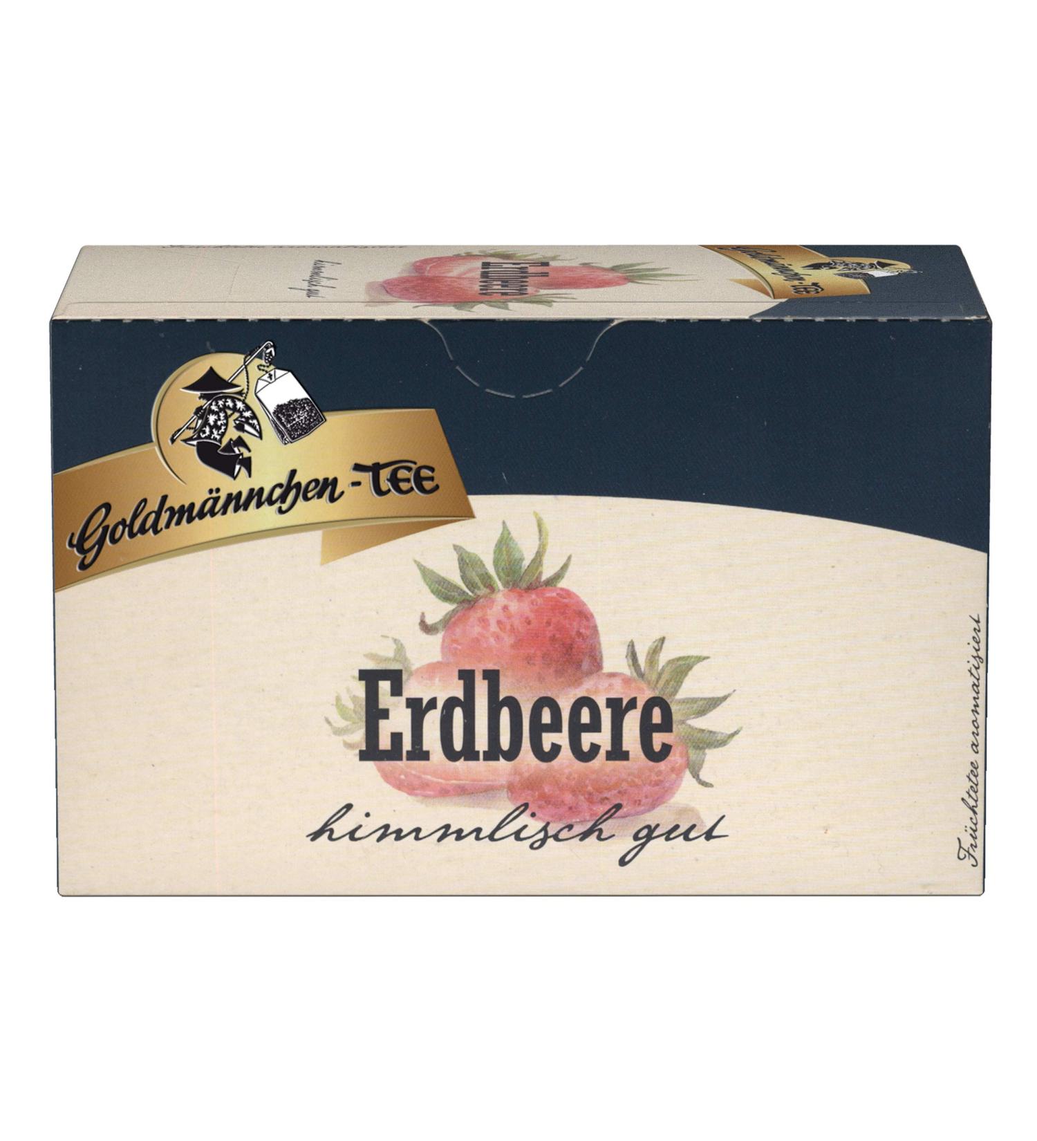 Goldm nnchen Goldm nnchen Strawberry Sweet Tea Fruity Tea 20 Individually Wrapped Tea Bags