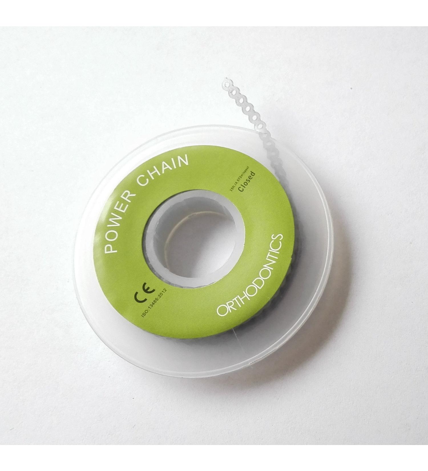 Buy Dental Latex Elastics Power Chain - Silver-Gray Orthodontic Elastic Rubber Bands for International Shipping - Buy Online on GoSupps.com