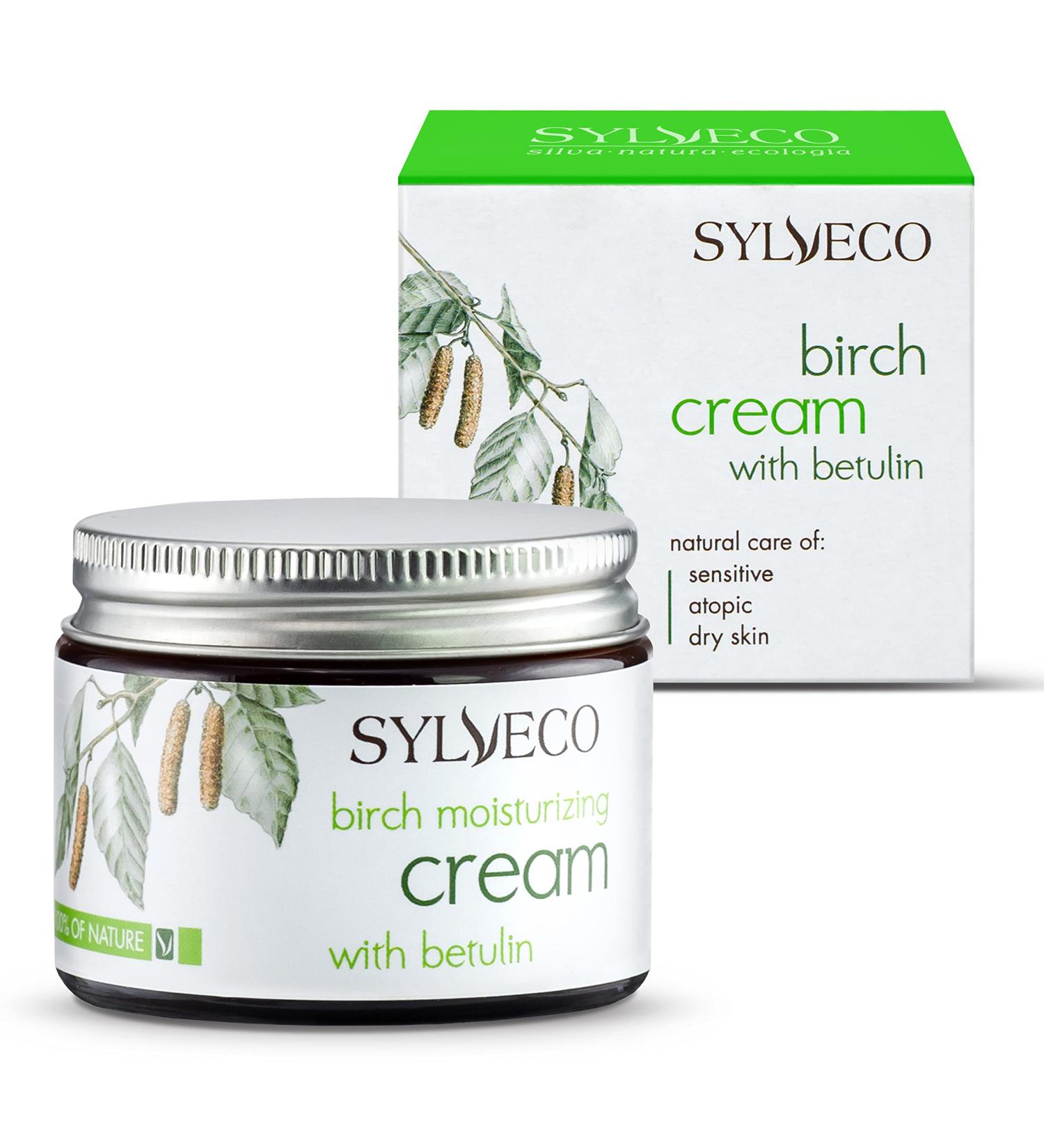 Sylveco Birch Face Cream with Betulin Moisturising Natural Ingredients 50ml Birch Night - Buy Online on GoSupps.com