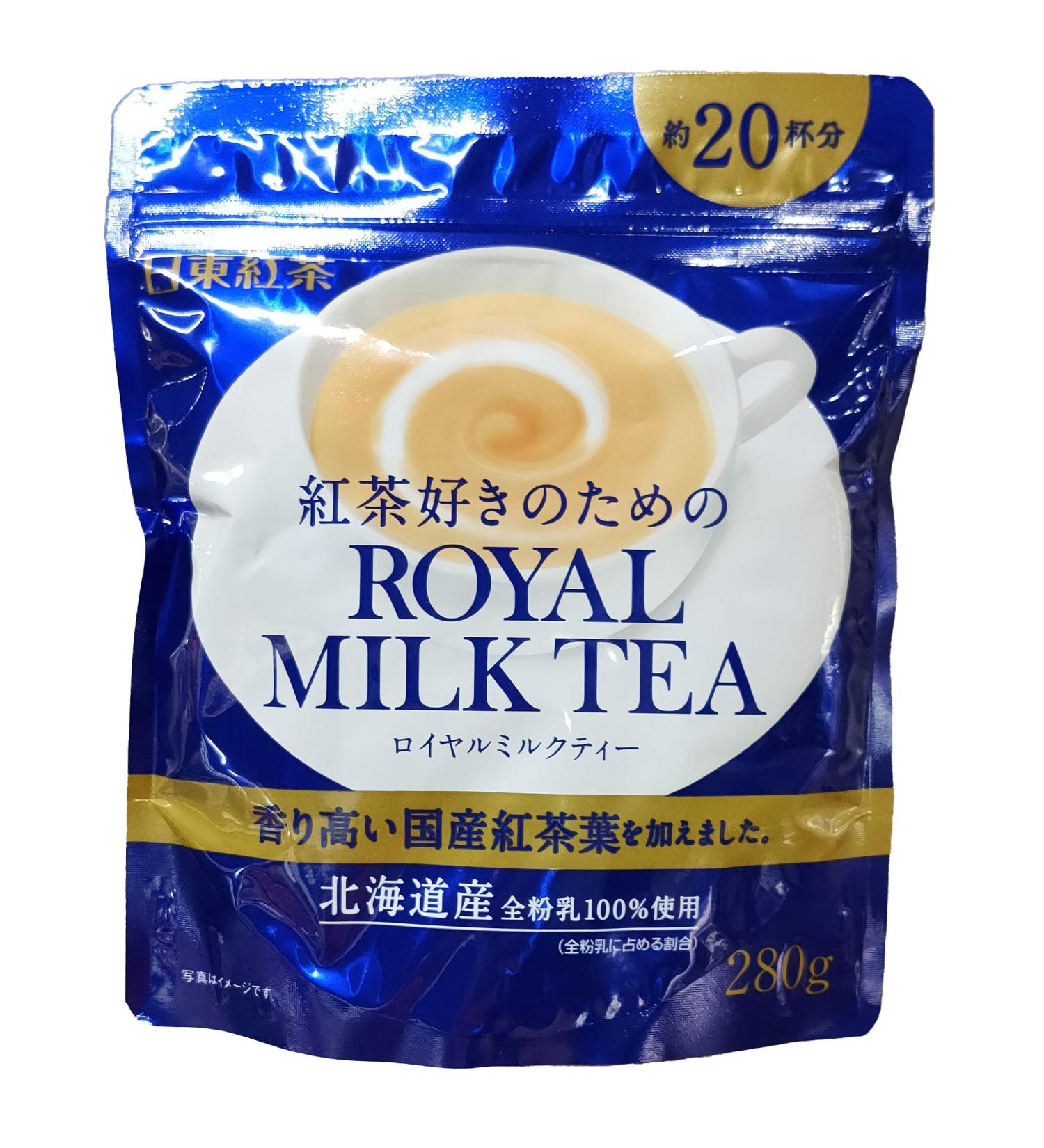 Nitto Kocha Instant Royal Milk Tea 280g - Buy Online on GoSupps.com