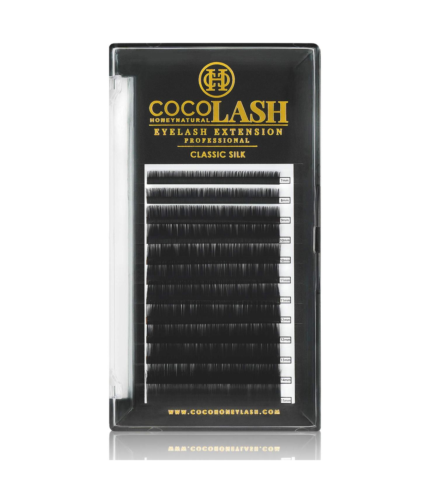 COCO Honey Lash Classic J Curl 0.25mm Faux Mink Individual Lash Extensions - Length 10mm - Buy Online on GoSupps.com