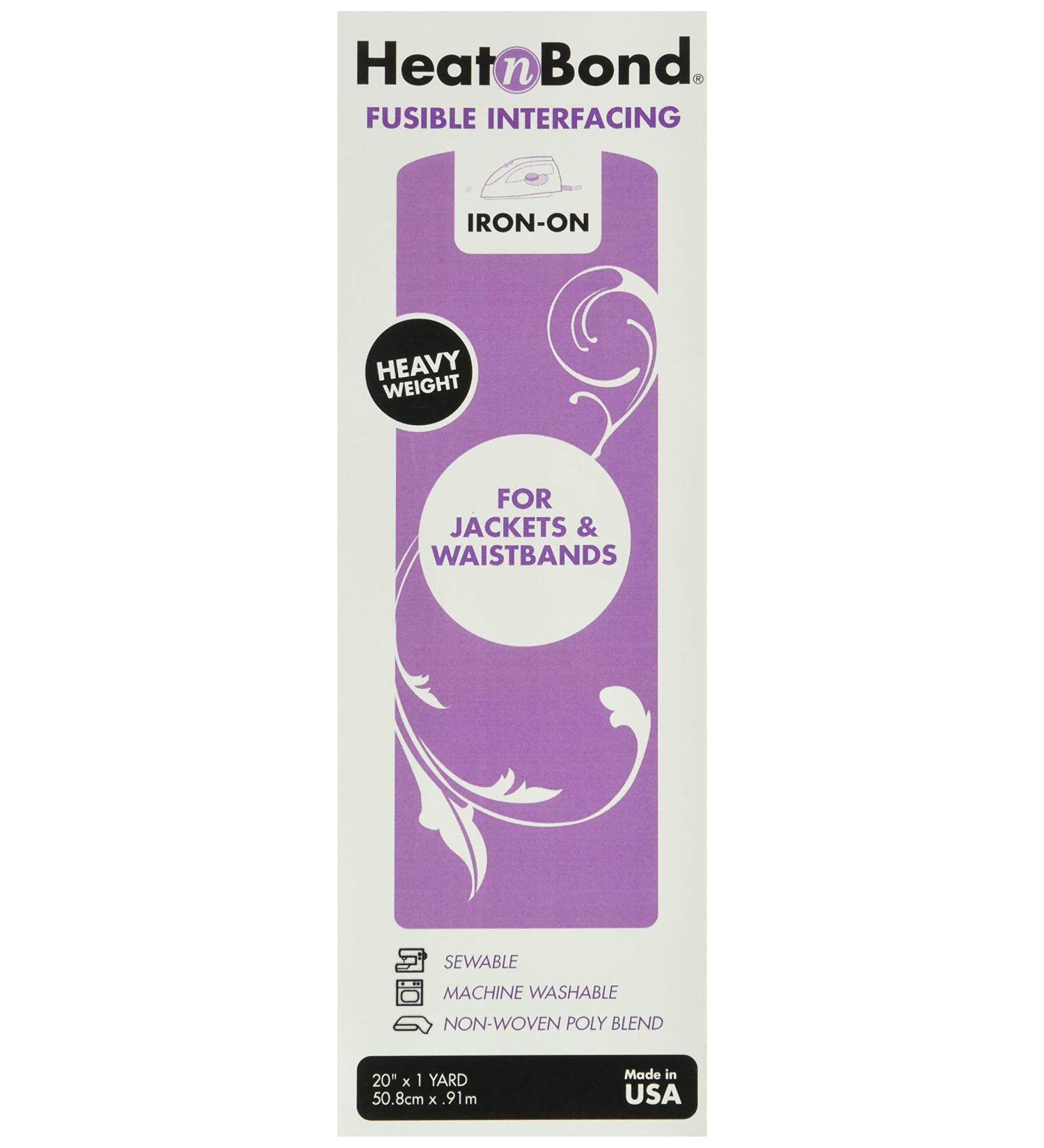 Thermoweb Heat'n Bond Heavy Weight Iron Interfacing fusible  White 20x36 - Buy Online on GoSupps.com