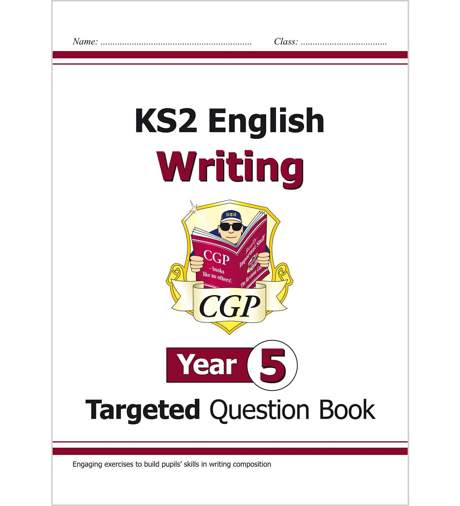 KS2 English Year 5 Writing Targeted Questions Book | CGP Year 5 English - Improve Writing Skills for Kids - Buy Online on GoSupps.com