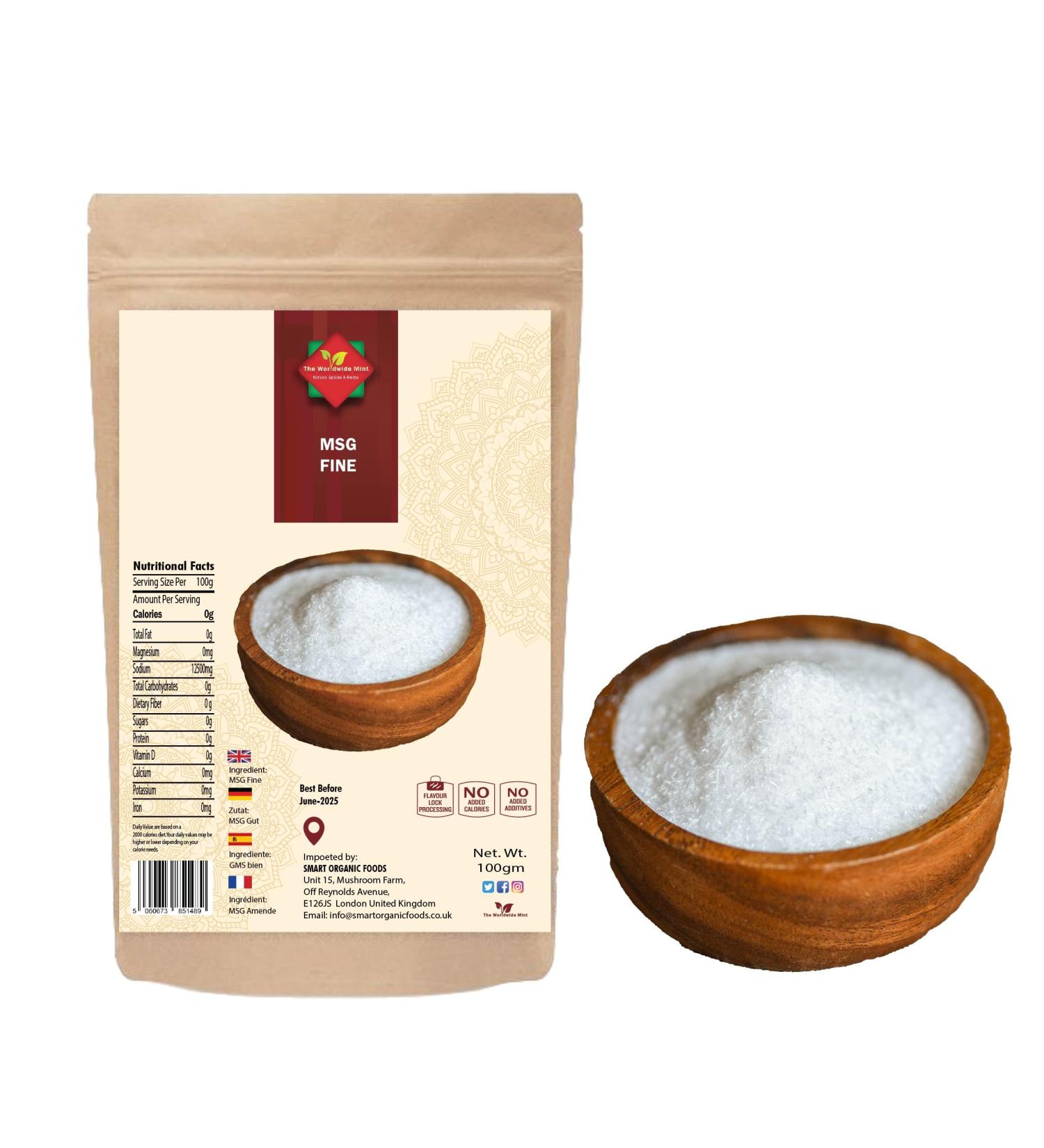 MSG Fine Monosodium Glutamate Ajinomoto Umami Seasoning 100g - Premium Quality, Authentic, No Additives - Buy Online on GoSupps.com