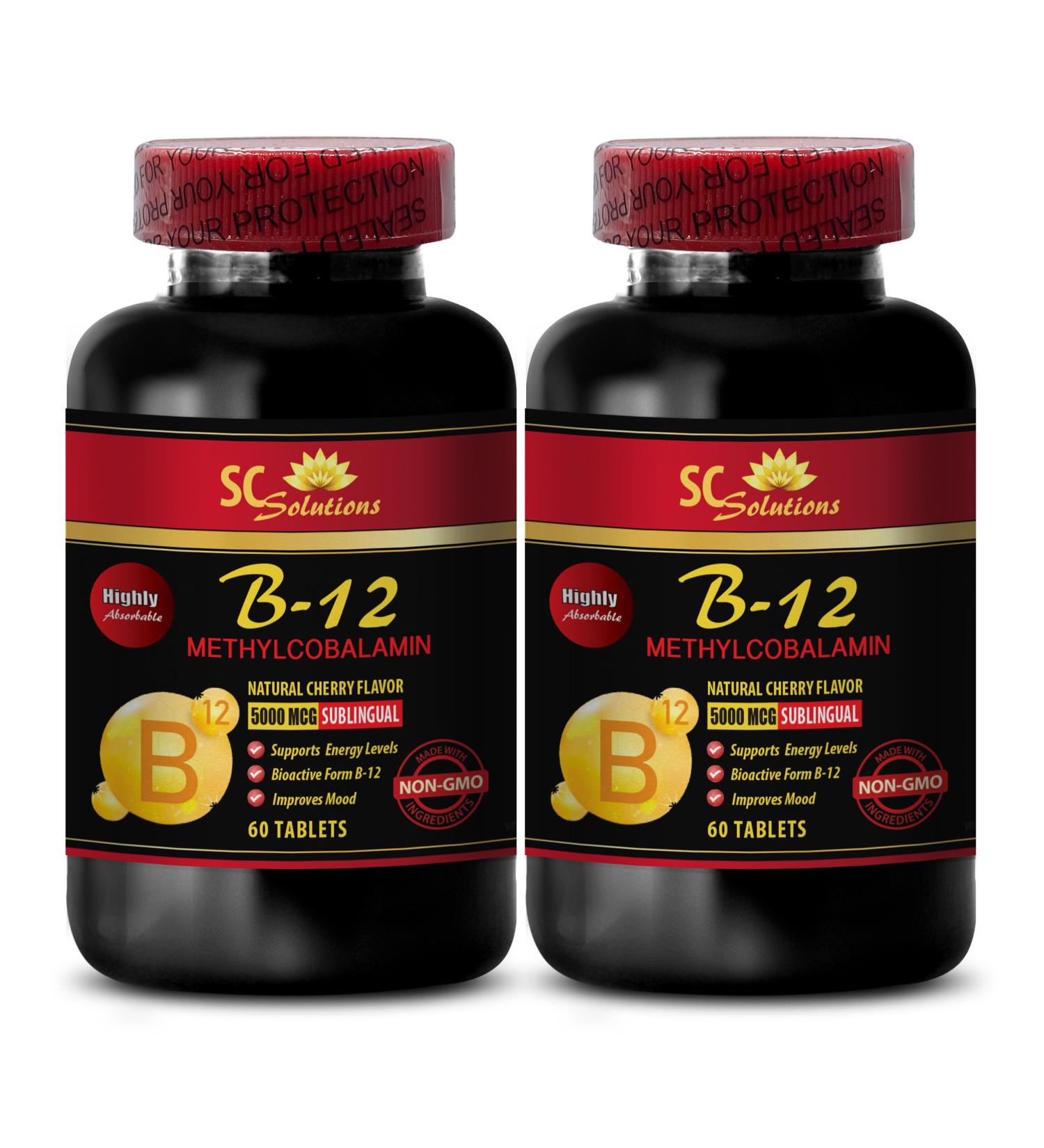methylcobalamin Supplement - METHYLCOBALAMIN Vitamin B-12 5000 - antioxidant Vitamins Men Energy Supplements Immune Booster Vitamin Complex b Anti Aging Hair Care Immunity - 2 Bottles 120 Tabl - Buy Online on GoSupps.com