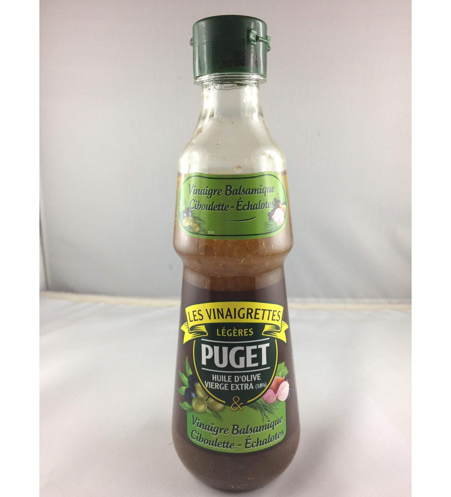 Puget Light dressing with extra virgin olive oil, Balsamic vinegar, chives & shallots - The 33cl bottle