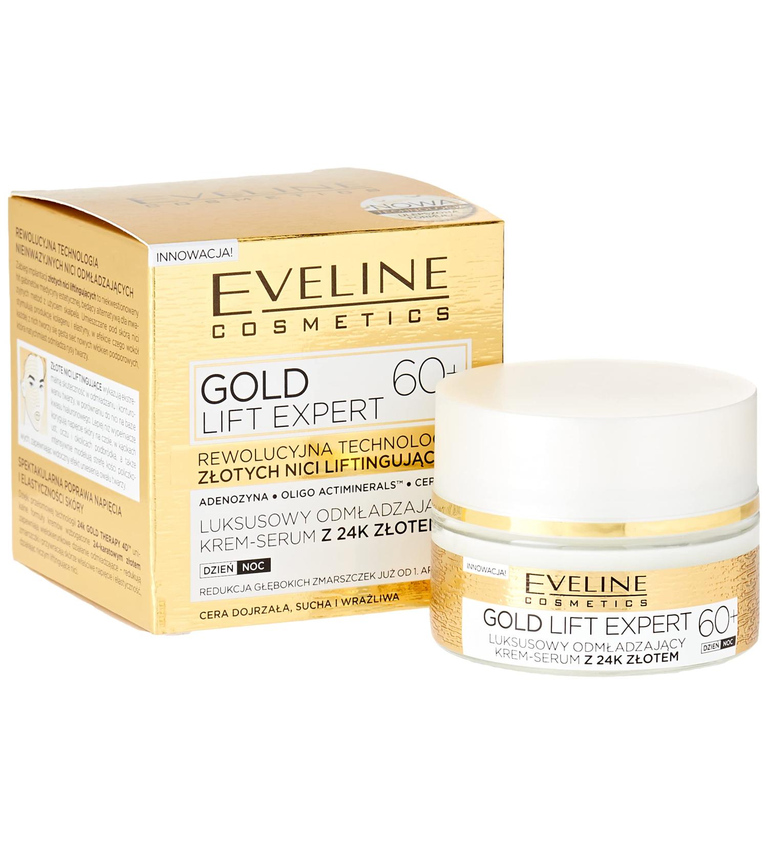 Gold Lift Expert: Luxurious 24k Gold Rejuvenating Cream Serum for Age 60+ | International Shipping - Buy Online on GoSupps.com