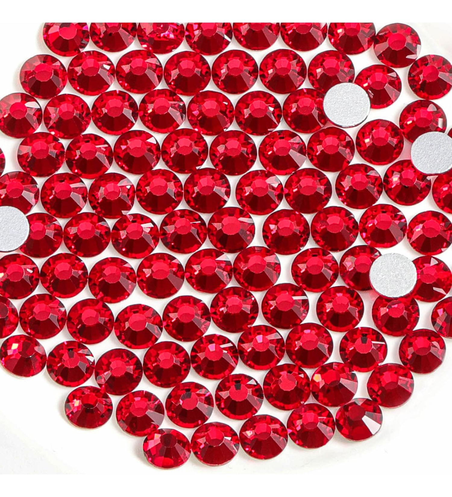 Beadsland 1440 Pieces Red Flat Back Rhinestones for Nails - SS3 Nail Crystals (1.3-1.4mm) - Perfect for DIY Nail Art - Buy Online on GoSupps.com