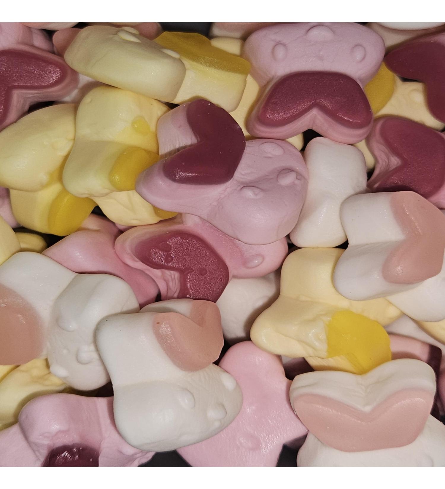 Taos Easter Rabbit Heads Gummy Pick & Mix Sweets Kingsway 500g