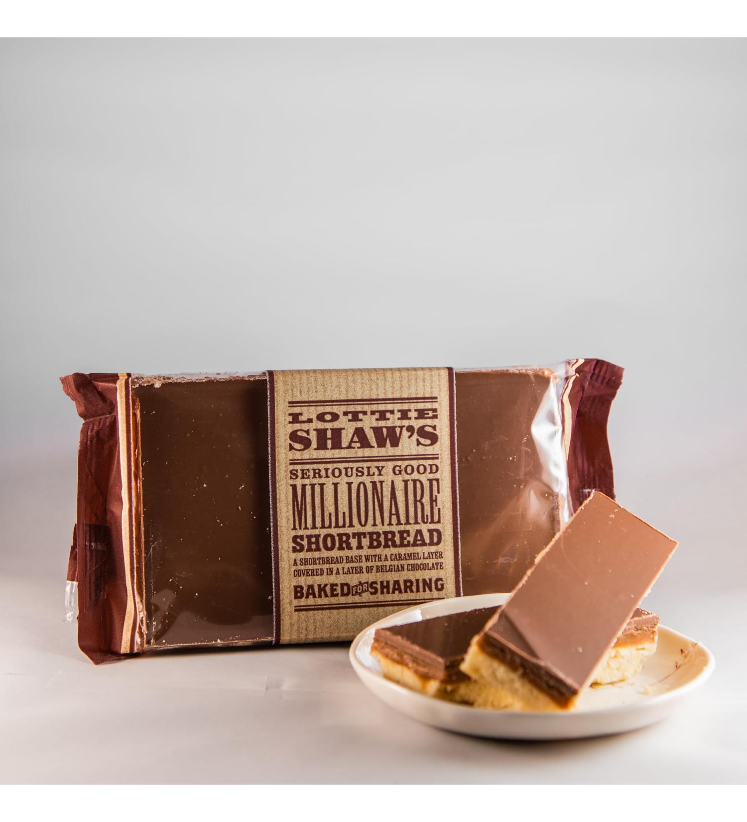 Lottie Shaw's Millionaire Shortbread Sharing Bar Sharing Millionaire Shortbread