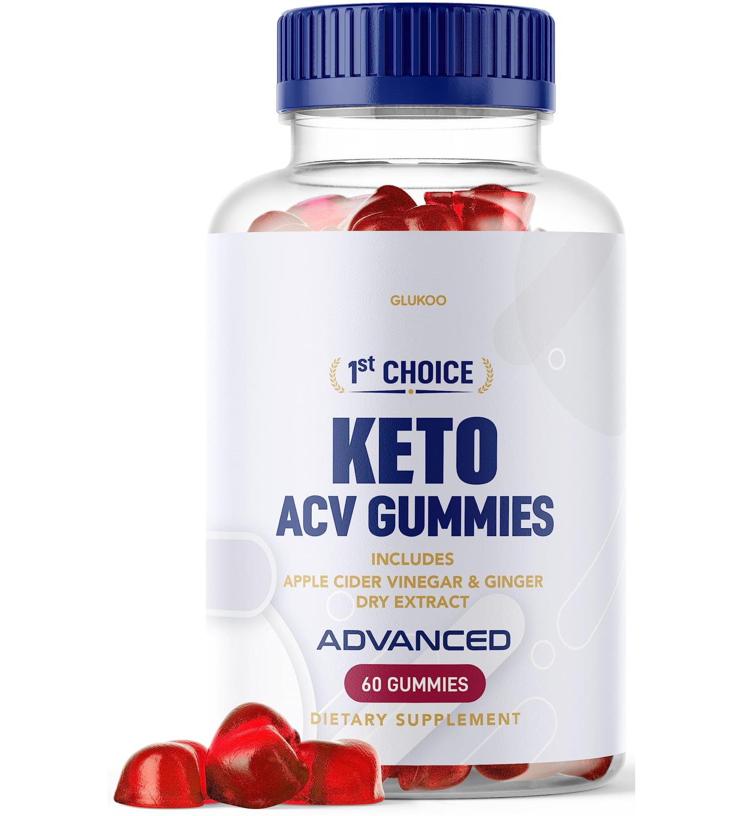 1st Choice Keto ACV Gummies for Advanced Weight Loss - 30 Days Supply - Buy Online on GoSupps.com