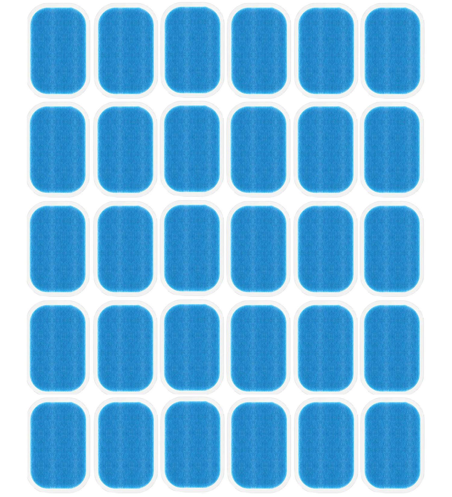 Newl Abdominal Muscle Trainer - 30 Replacement Gel Pads & Cloth Accessories | International Shipping Available - Buy Online on GoSupps.com