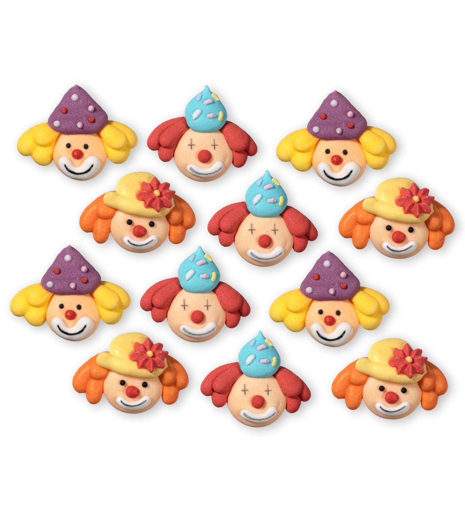 Coffee House Diamant 12 Set Clown Backdekor | Vegan Gluten-Free Natural Food Colors for Cupcakes & Cakes - Perfect for Birthday Parties & Carnivals - Buy Online on GoSupps.com