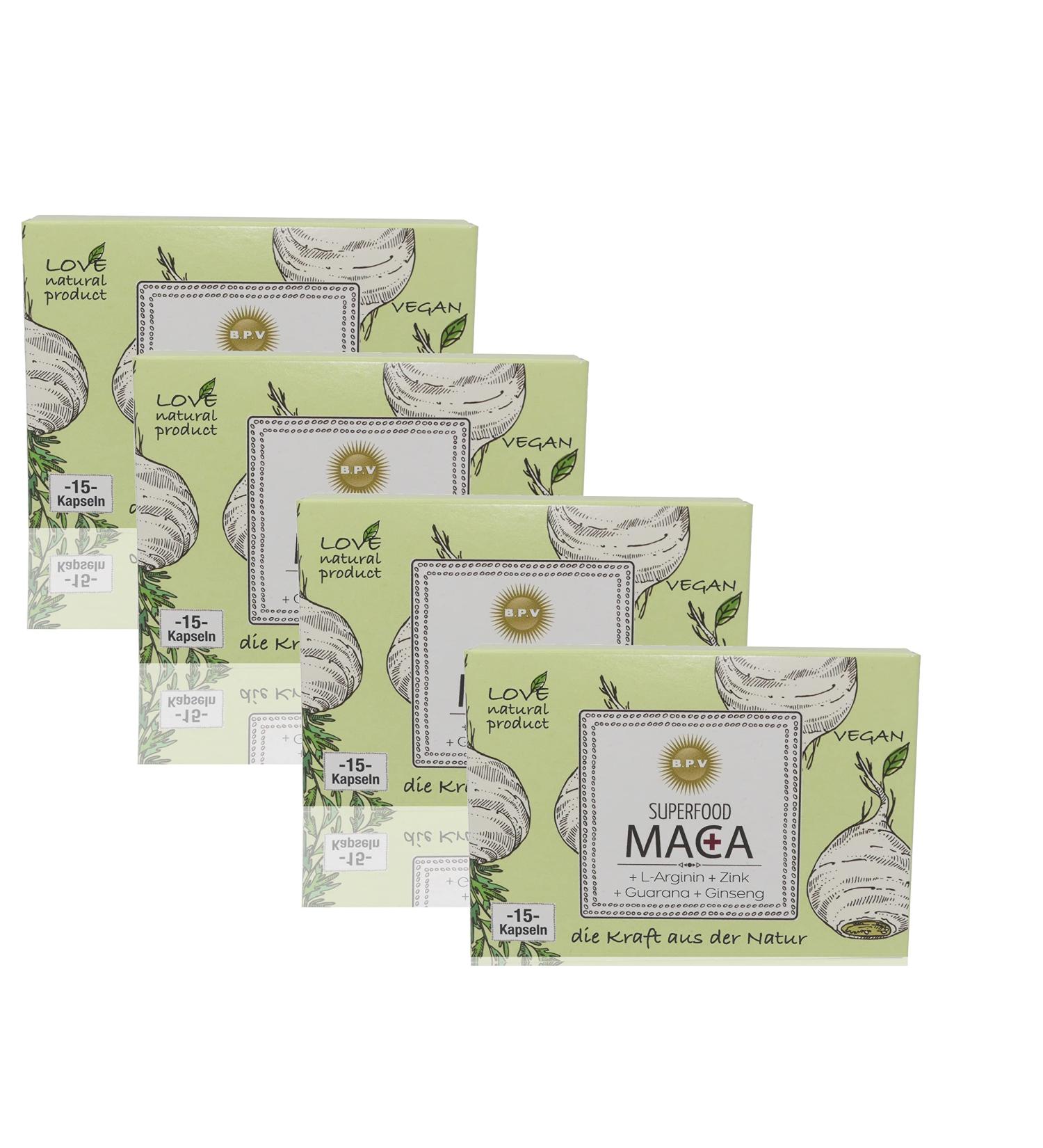 Superfood Maca+ | 60 Capsules | High Dose with L-Arginine Zinc Guarana & Ginseng | Energy & Performance Boost for Active Men - Buy Online on GoSupps.com