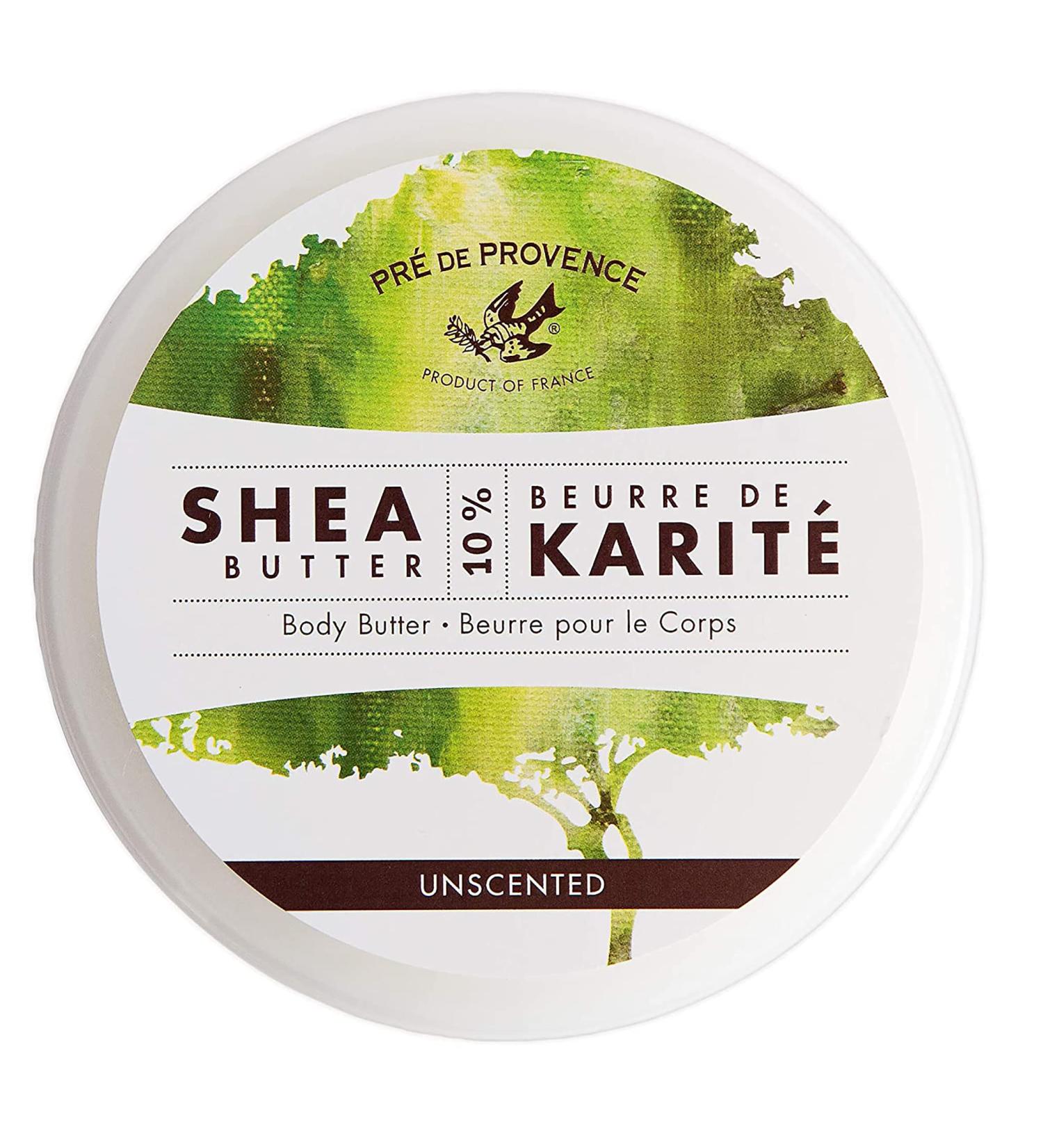 Pre de Provence Beurre De Karit Shea Butter Enriched Body Butter 500ml - Unscented 16.90oz - Buy Online on GoSupps.com