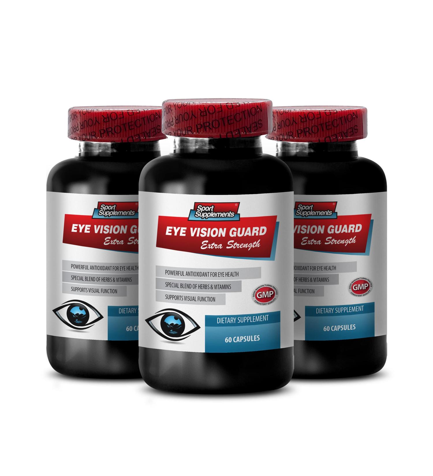 Buy Eye Formula Lutein & Zeaxanthin - Extra Strength Bilberry Supplement for Vision Support | 180 Caps - Buy Online on GoSupps.com