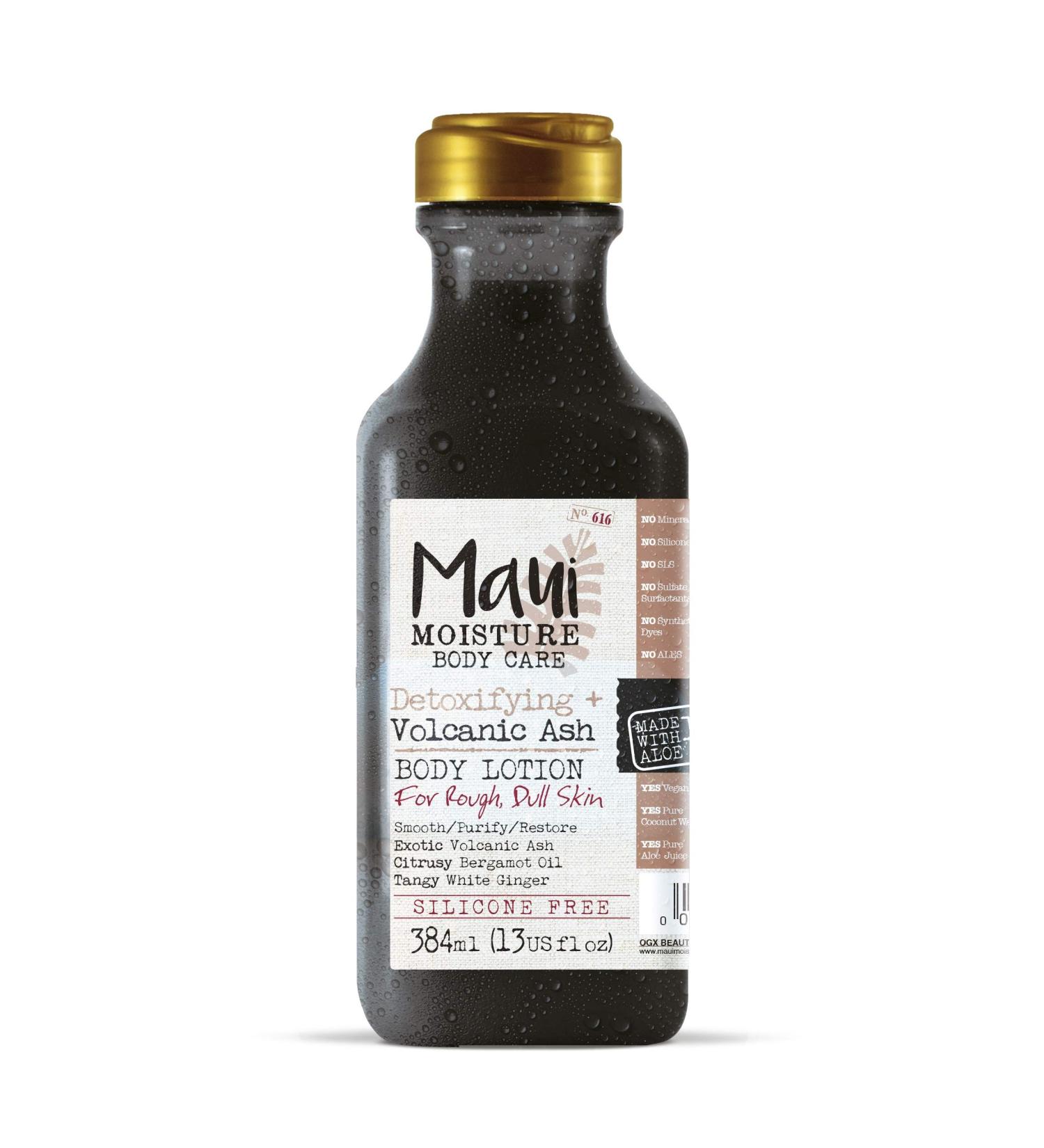 Maui Moisture Volcanic Ash Vegan Body Lotion for Dry Skin 384 ml - Buy Online on GoSupps.com