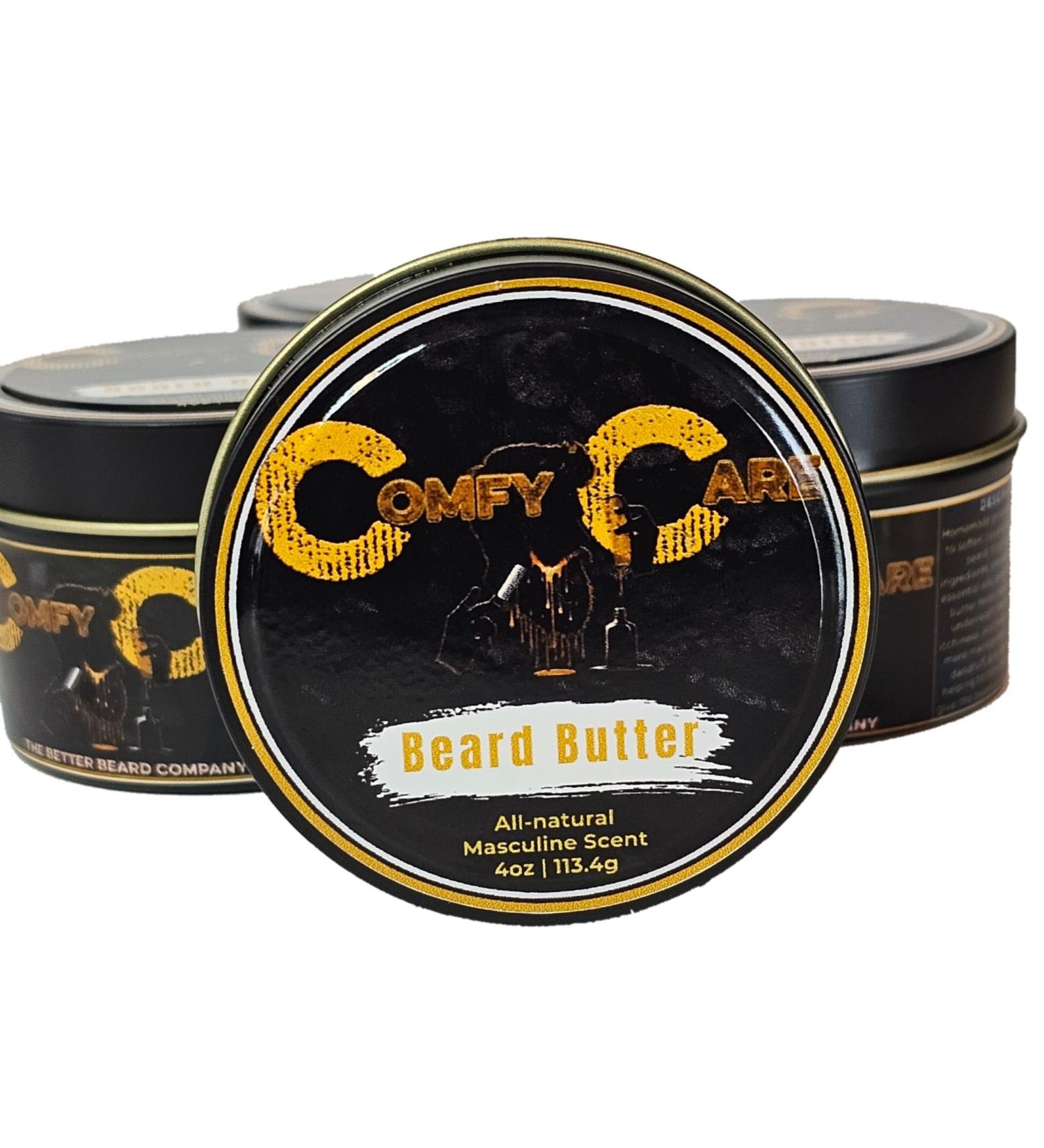 Comfy Care Beard Butter | Anti-Itch & Hydrating for All Beard Types | All-Natural 4 oz - Buy Online on GoSupps.com