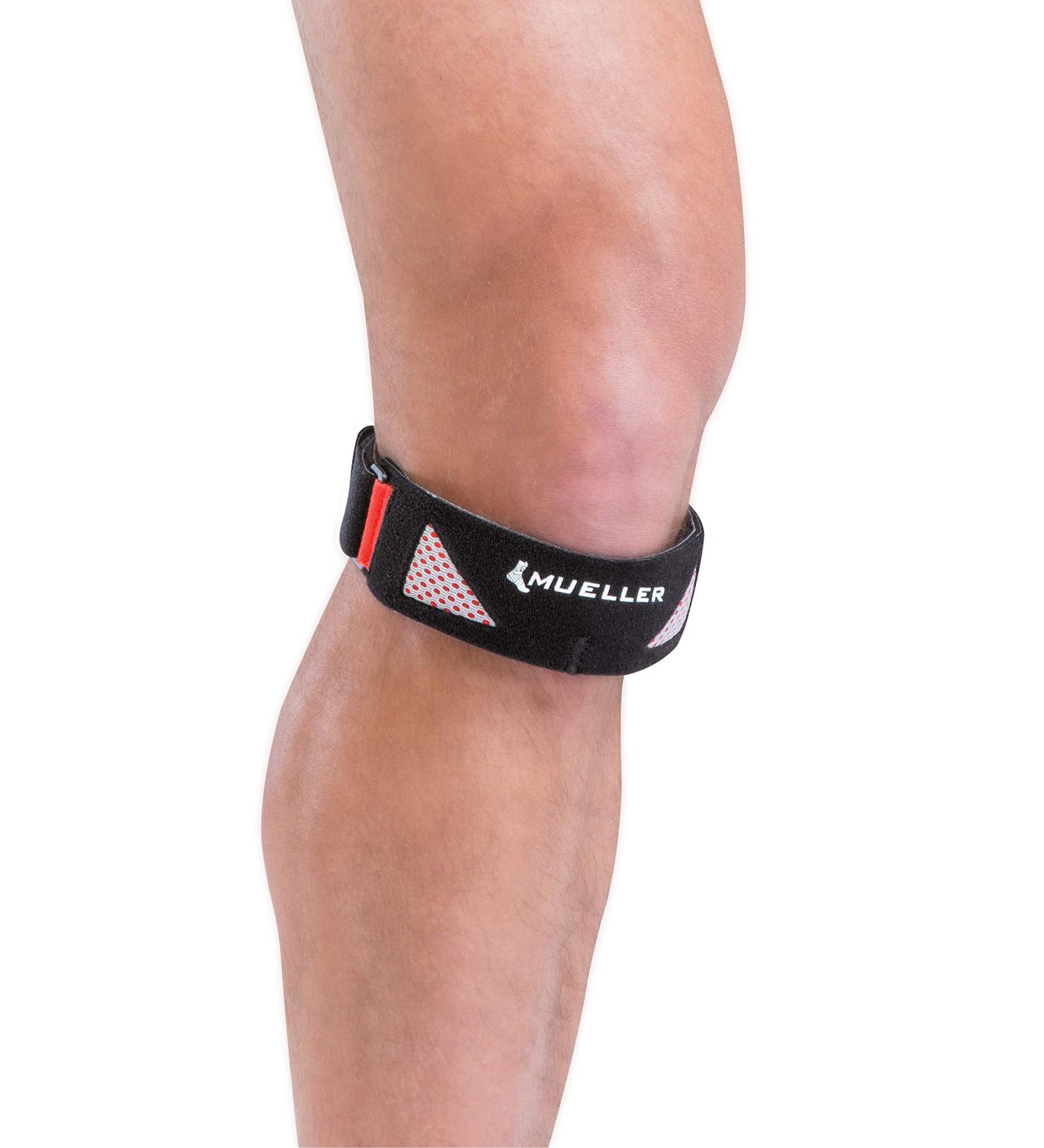 Mueller Advanced SportCare Patella Strap - Unisex, Black, One Size Fits Most - Buy Online on GoSupps.com