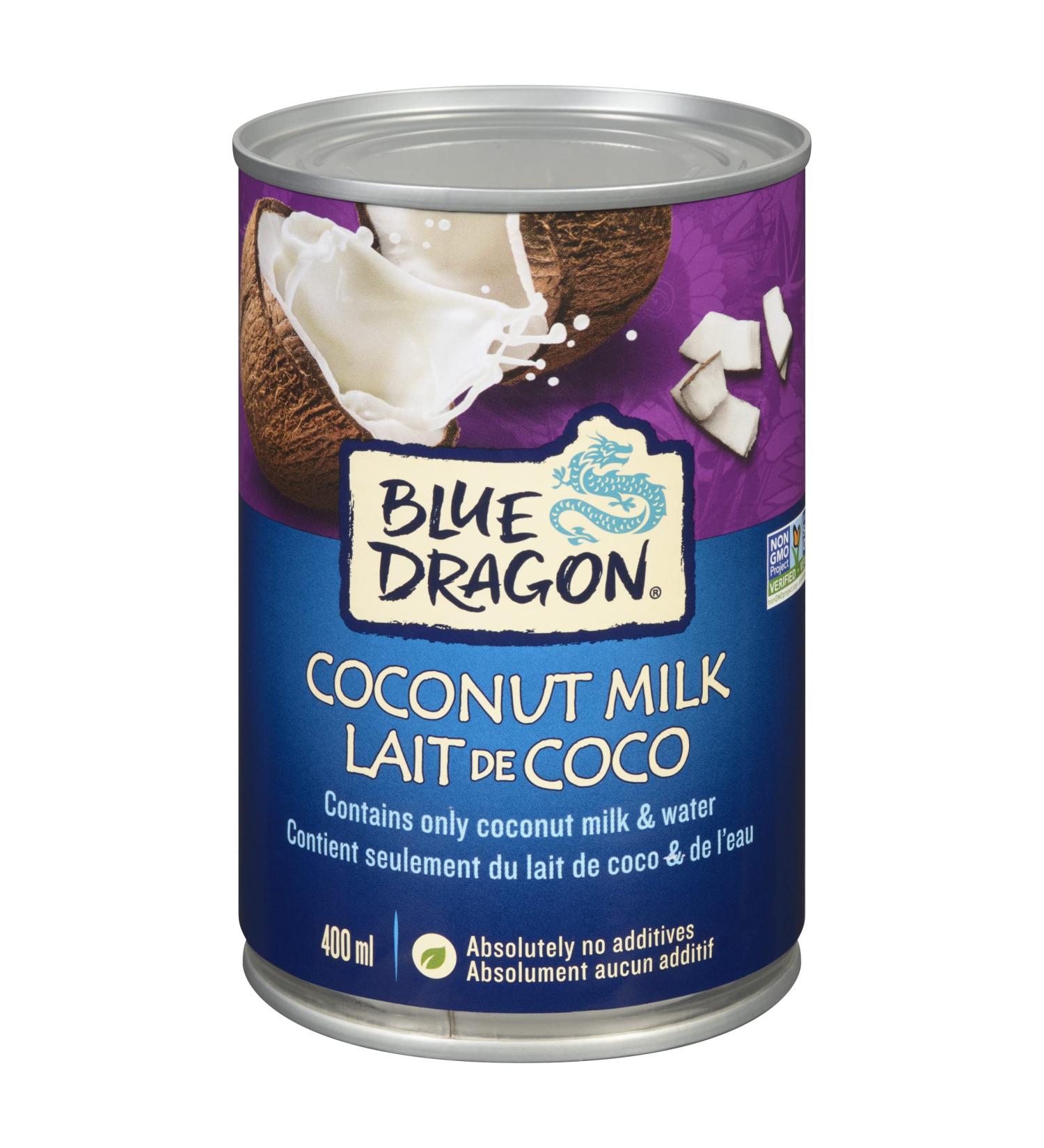 Blue Dragon Coconut Milk - Premium Quality Authentic Flavor Non-GMO 400ml - Buy Online on GoSupps.com
