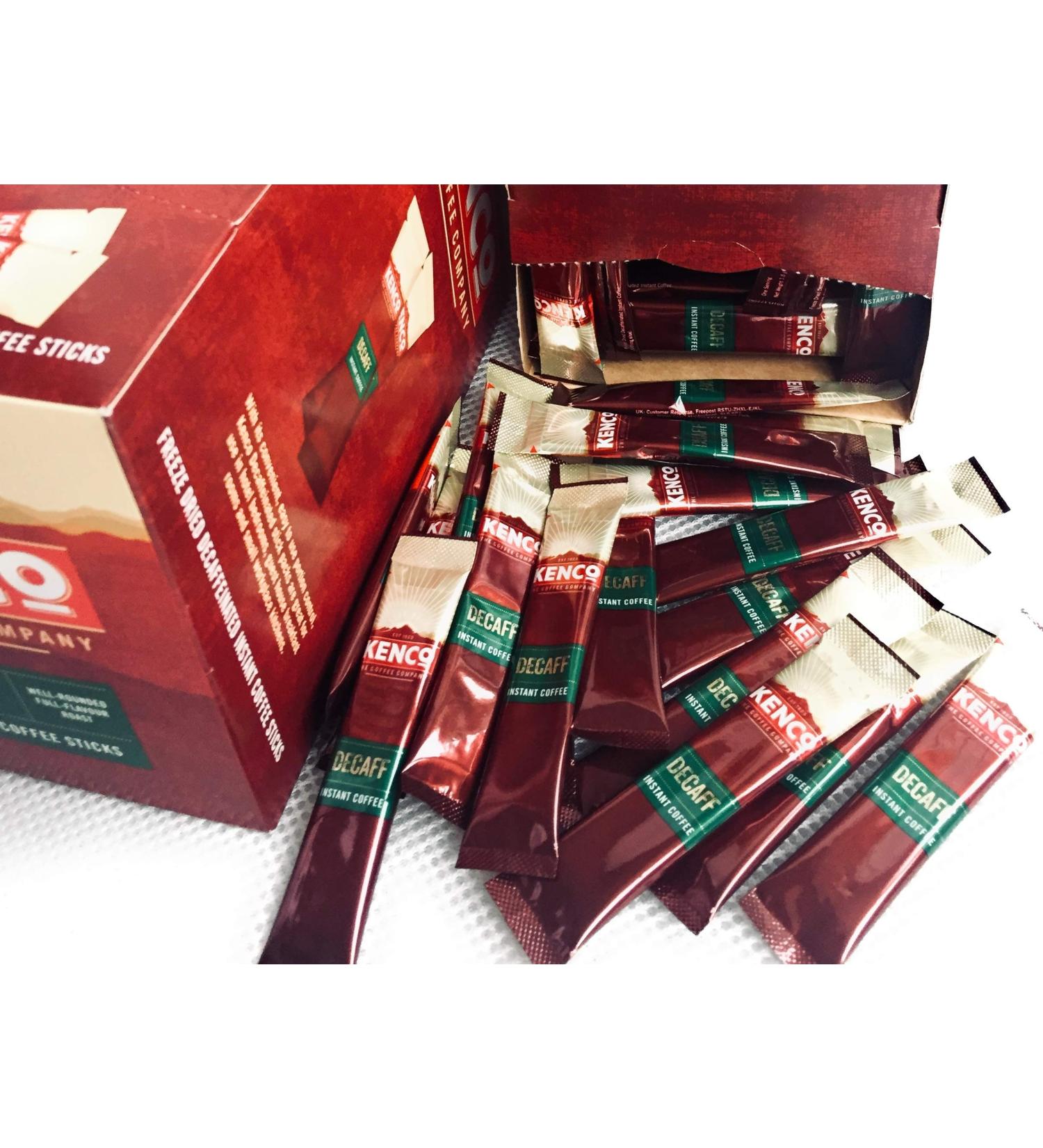 Kenco Decaff Lot de 2 sachets de caf instantan