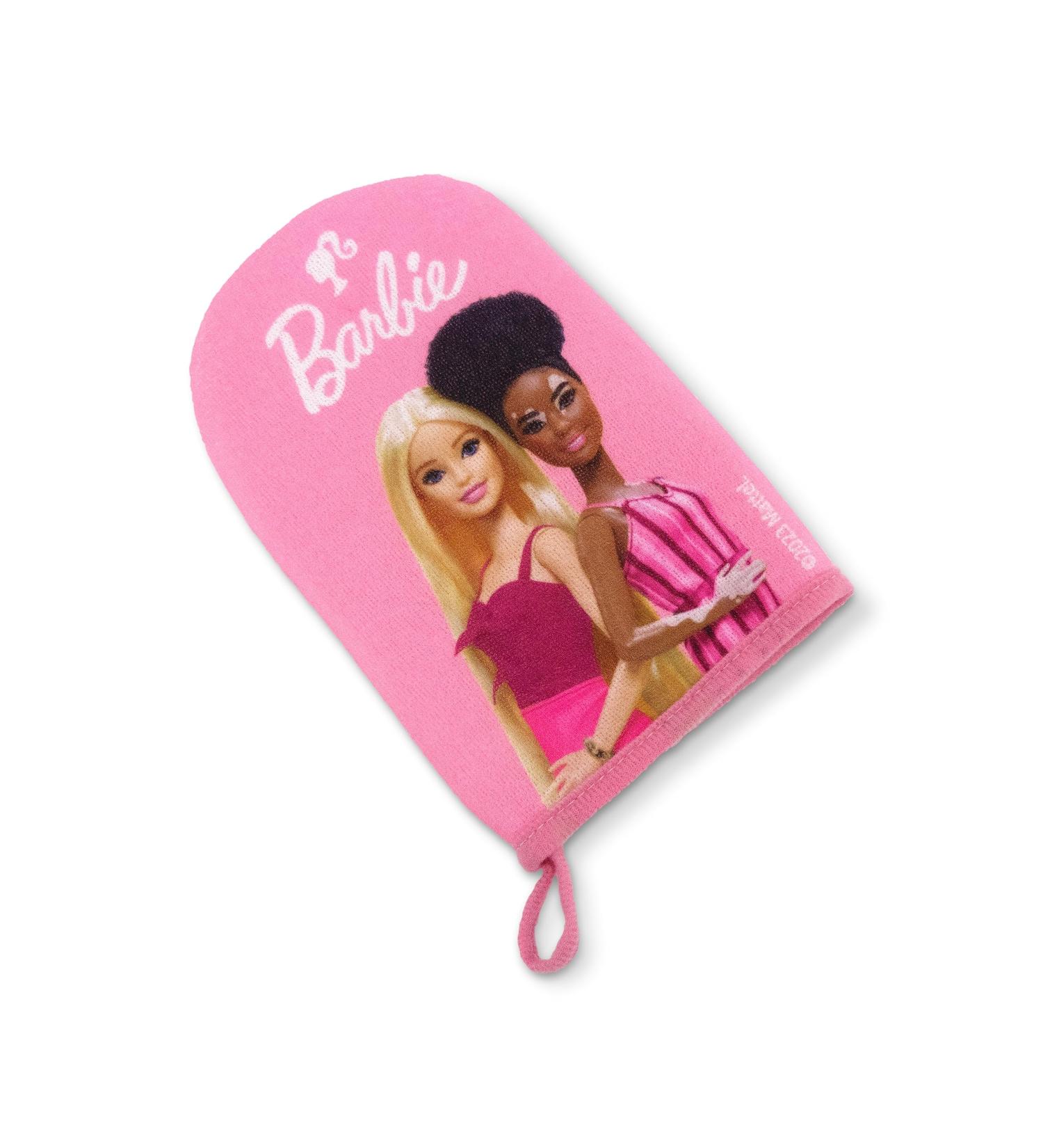 Barbie Children's Bath Wash Mitt - Soft Flannel Sponge | Kids Shower Tool - Buy Online on GoSupps.com