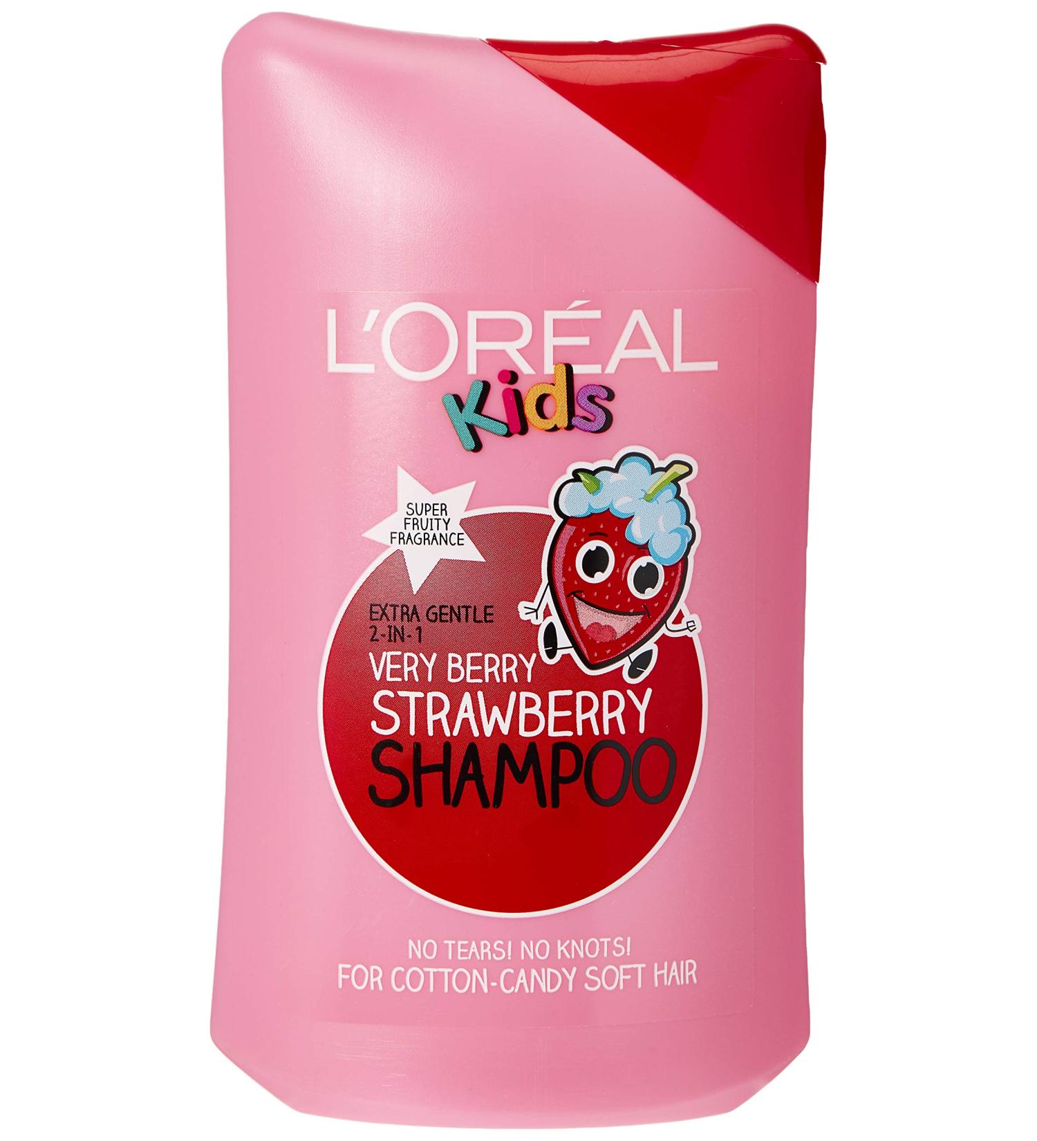 L'Or al Kids Extra Gentle 2in1 Shampoo - Very Berry Strawberry (250ml) - Buy Online on GoSupps.com