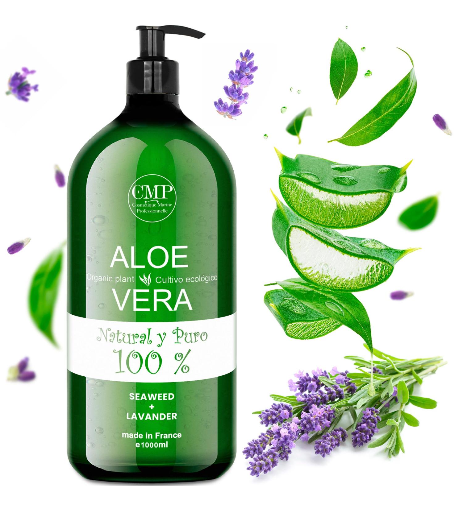 Made in France After Sun Gel with Aloe Vera & Lavender Refreshing & Caring 1000 ml Lavender 1 l 1er Pack - Buy Online on GoSupps.com