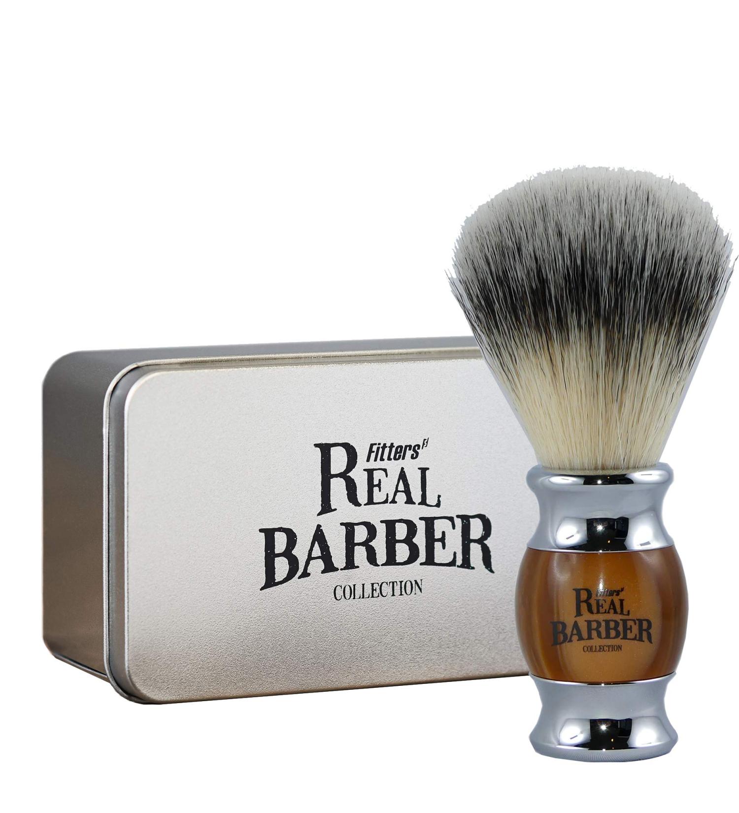 Vegan Shaving Brush | Fitters Real Barber Collection | High-Tech Synthetic Hair - Buy Online on GoSupps.com