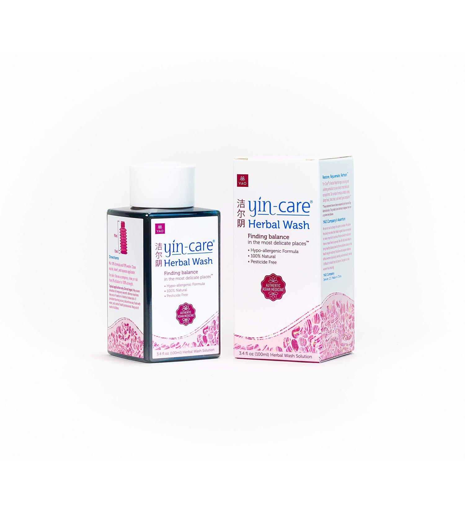 Yin Care Herbal Wash 100ml - Natural Feminine Hygiene Solution - Buy Online on GoSupps.com
