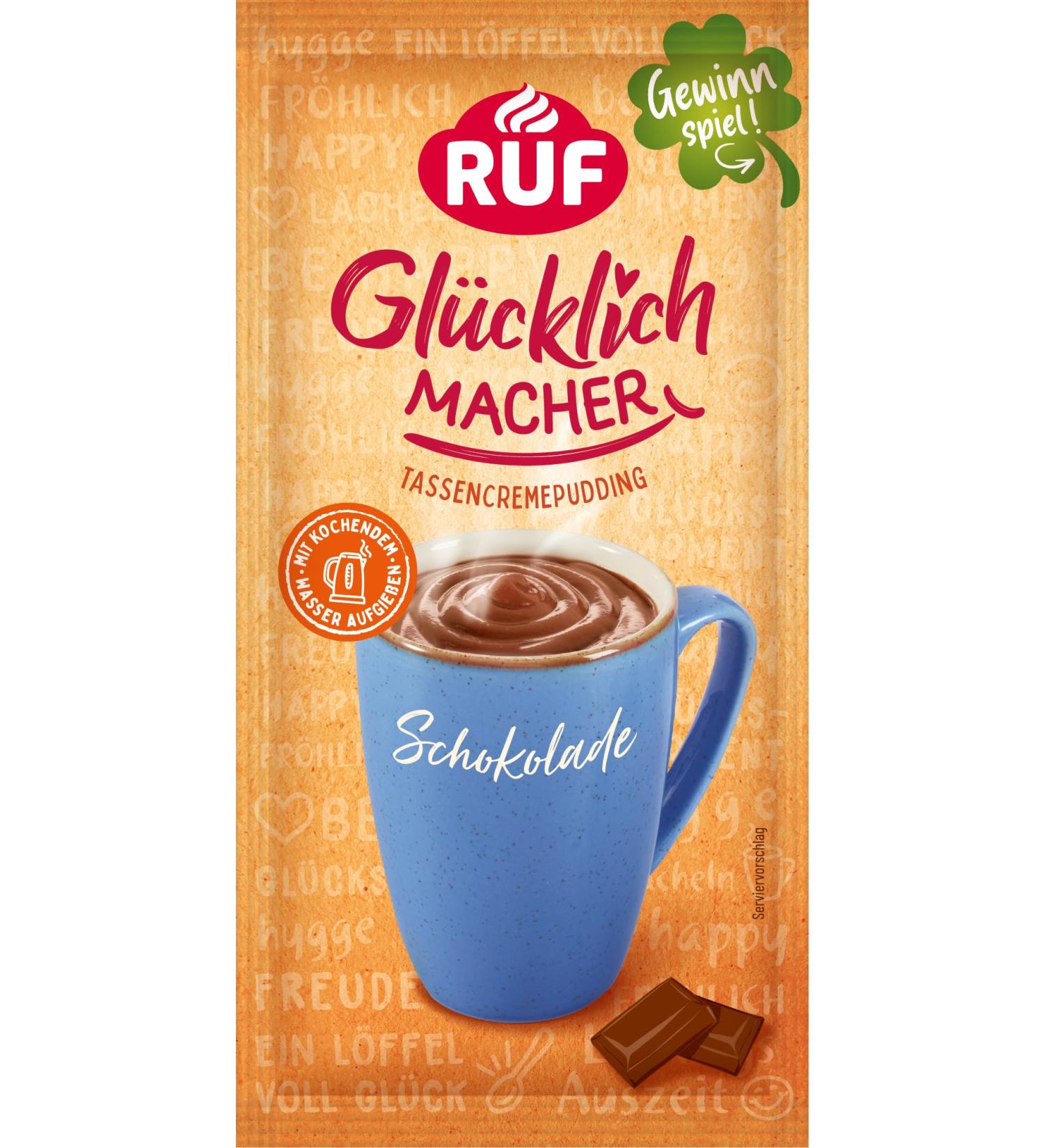 Buy Call Happily Maker Cup Pudding - Easy Chocolate & Cream Dessert Just Add Water | 59g Bag - Fast International Shipping - Buy Online on GoSupps.com